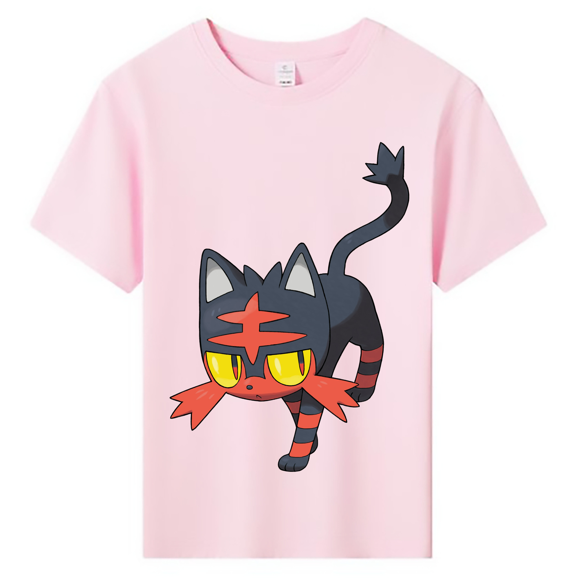 （画像用） ポケットモンスター Pokémon 綿100％キッズTシャツ（フロントプリント）