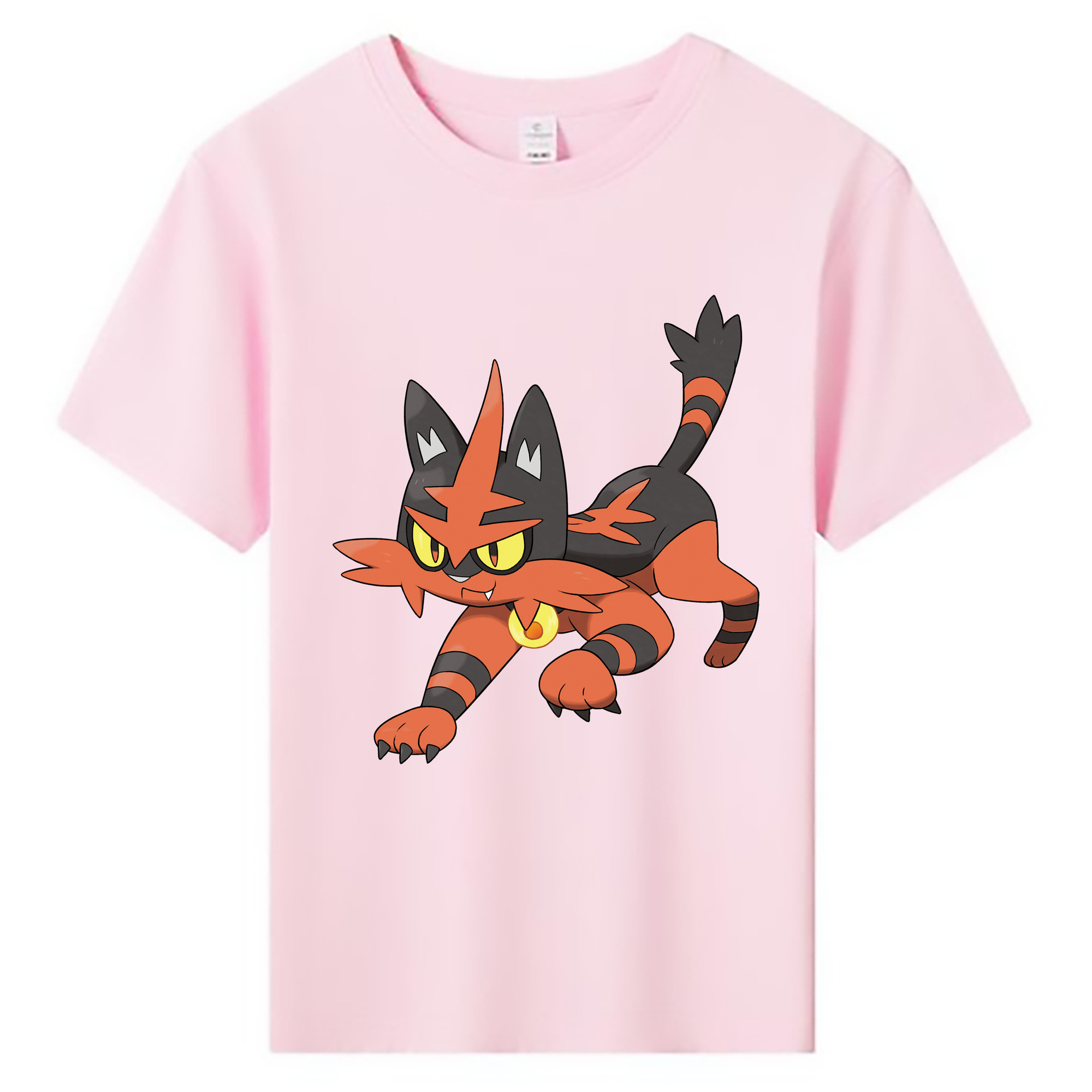 （画像用） ポケットモンスター Pokémon 綿100％キッズTシャツ（フロントプリント）