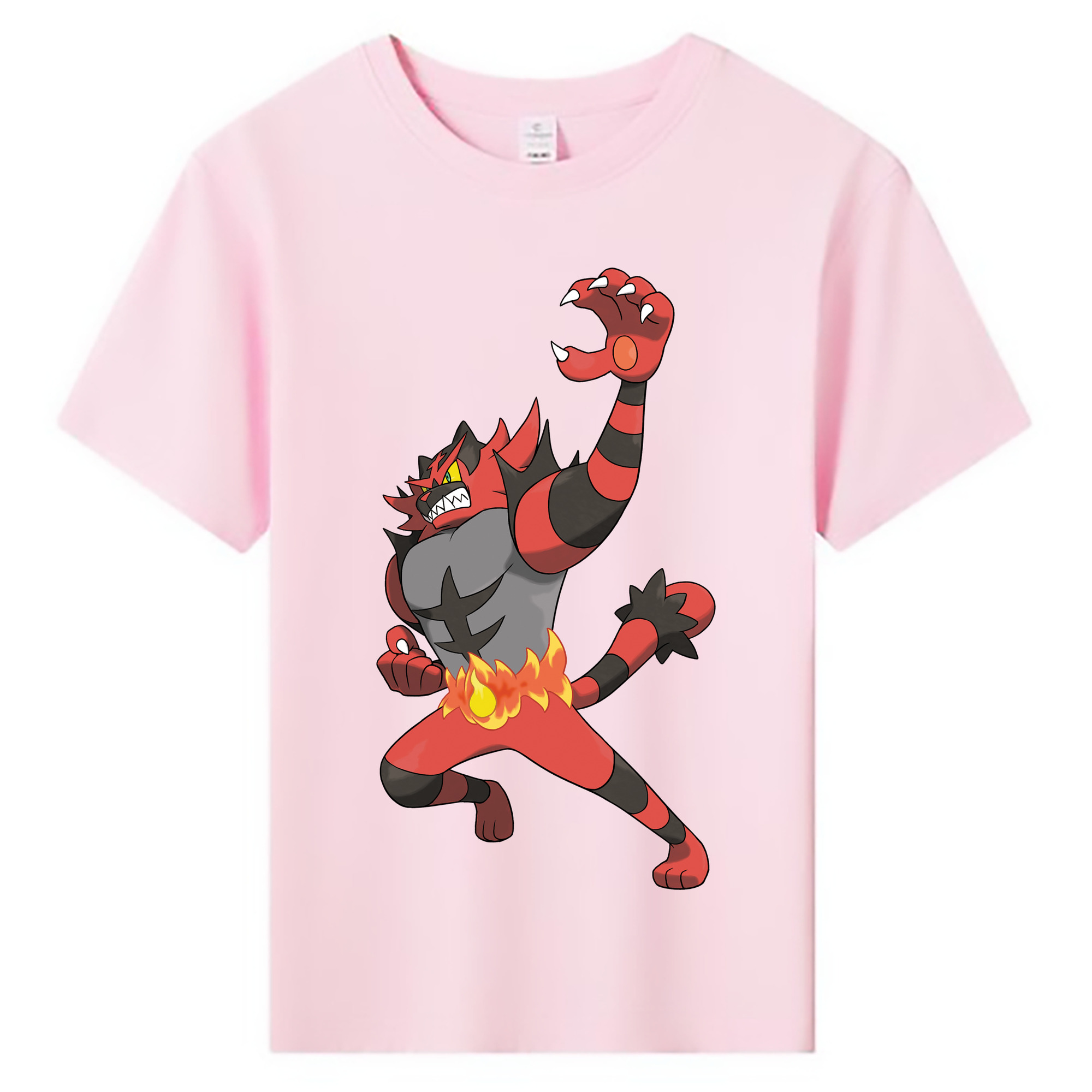 （画像用） ポケットモンスター Pokémon 綿100％キッズTシャツ（フロントプリント）