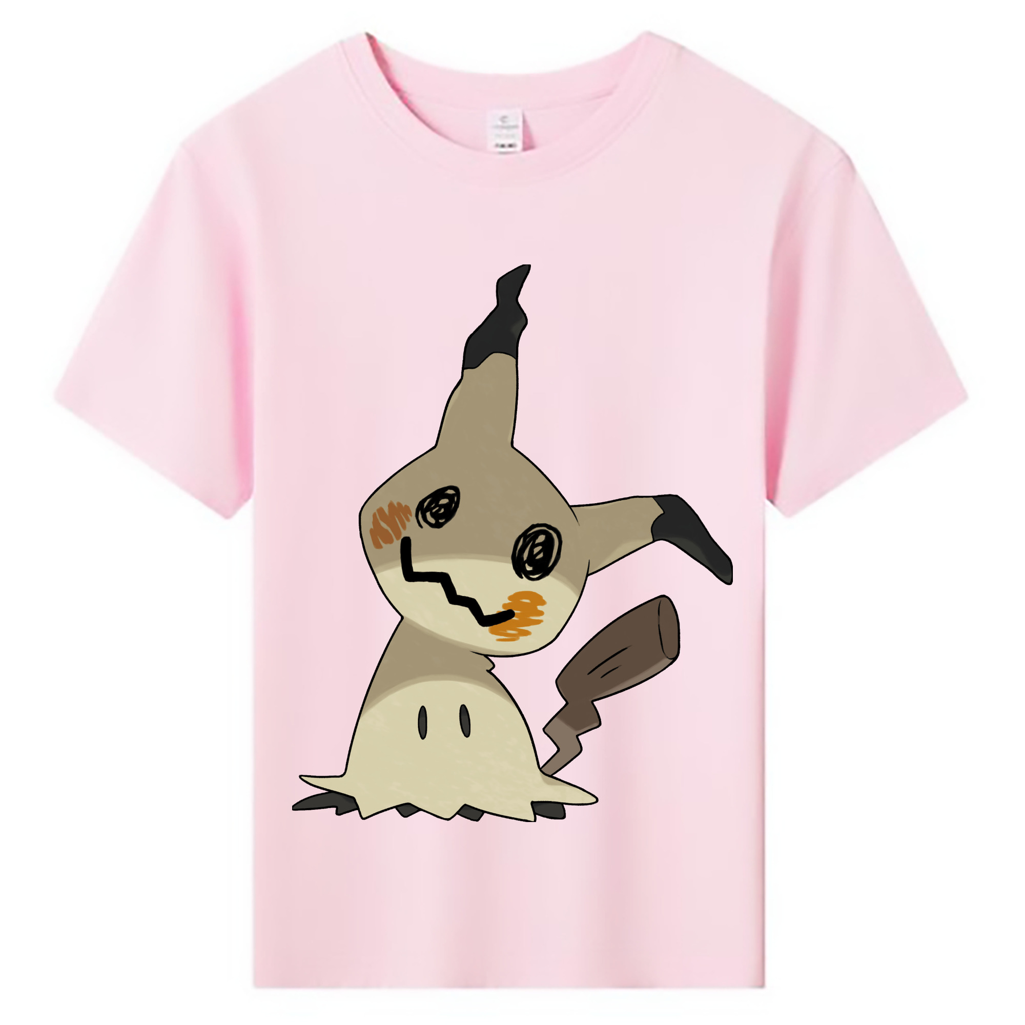 （画像用） ポケットモンスター Pokémon 綿100％キッズTシャツ（フロントプリント）