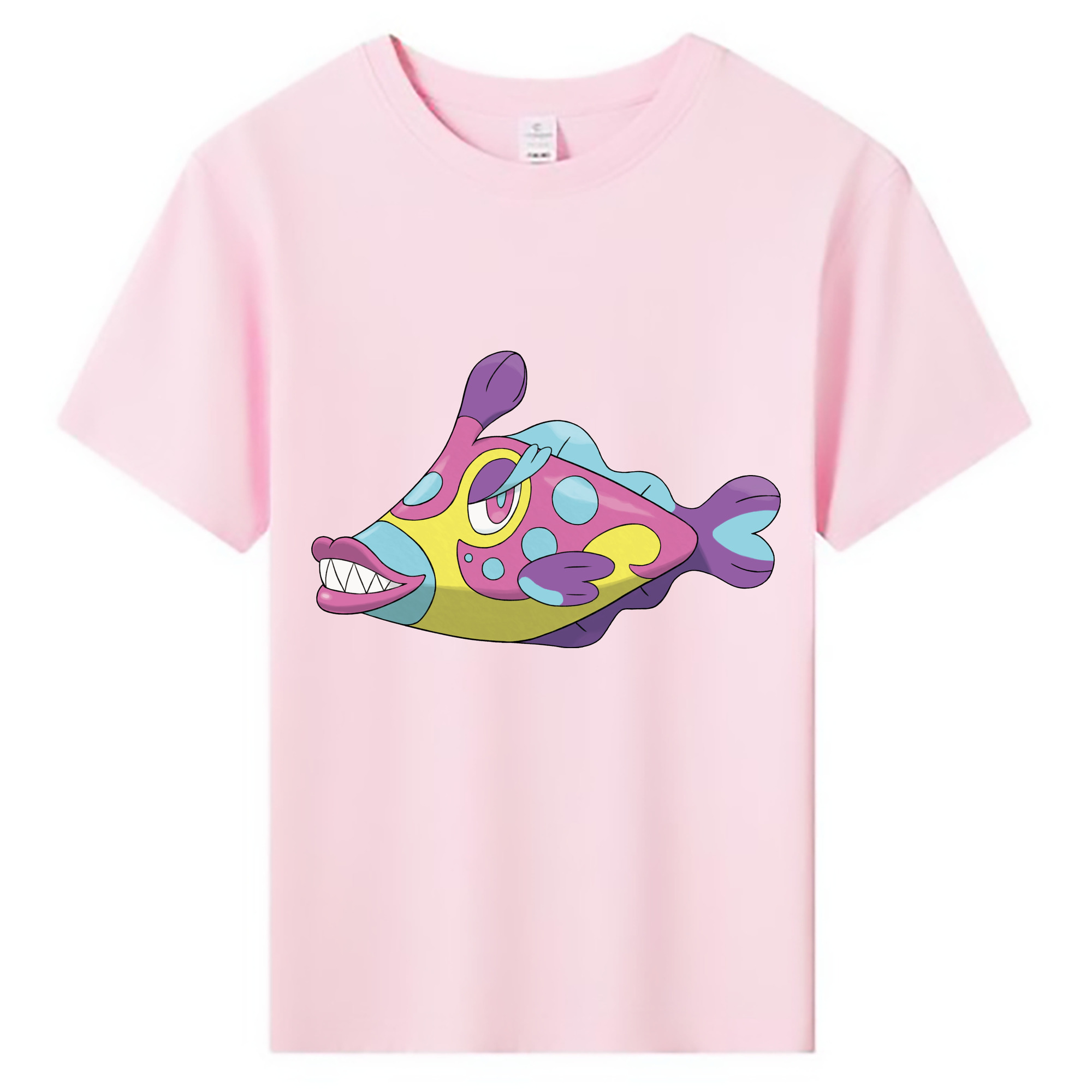 （画像用） ポケットモンスター Pokémon 綿100％キッズTシャツ（フロントプリント）