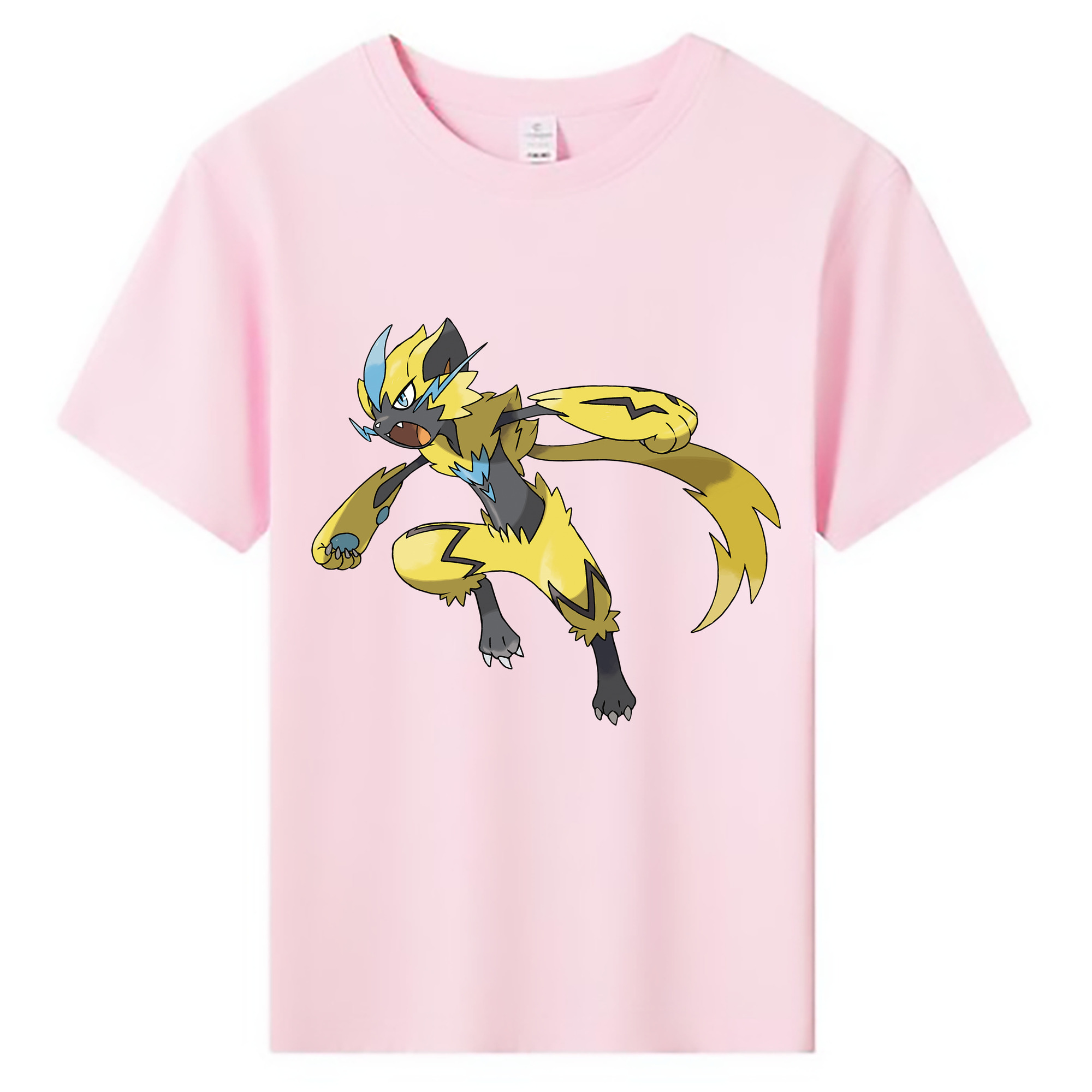 （画像用） ポケットモンスター Pokémon 綿100％キッズTシャツ（フロントプリント）