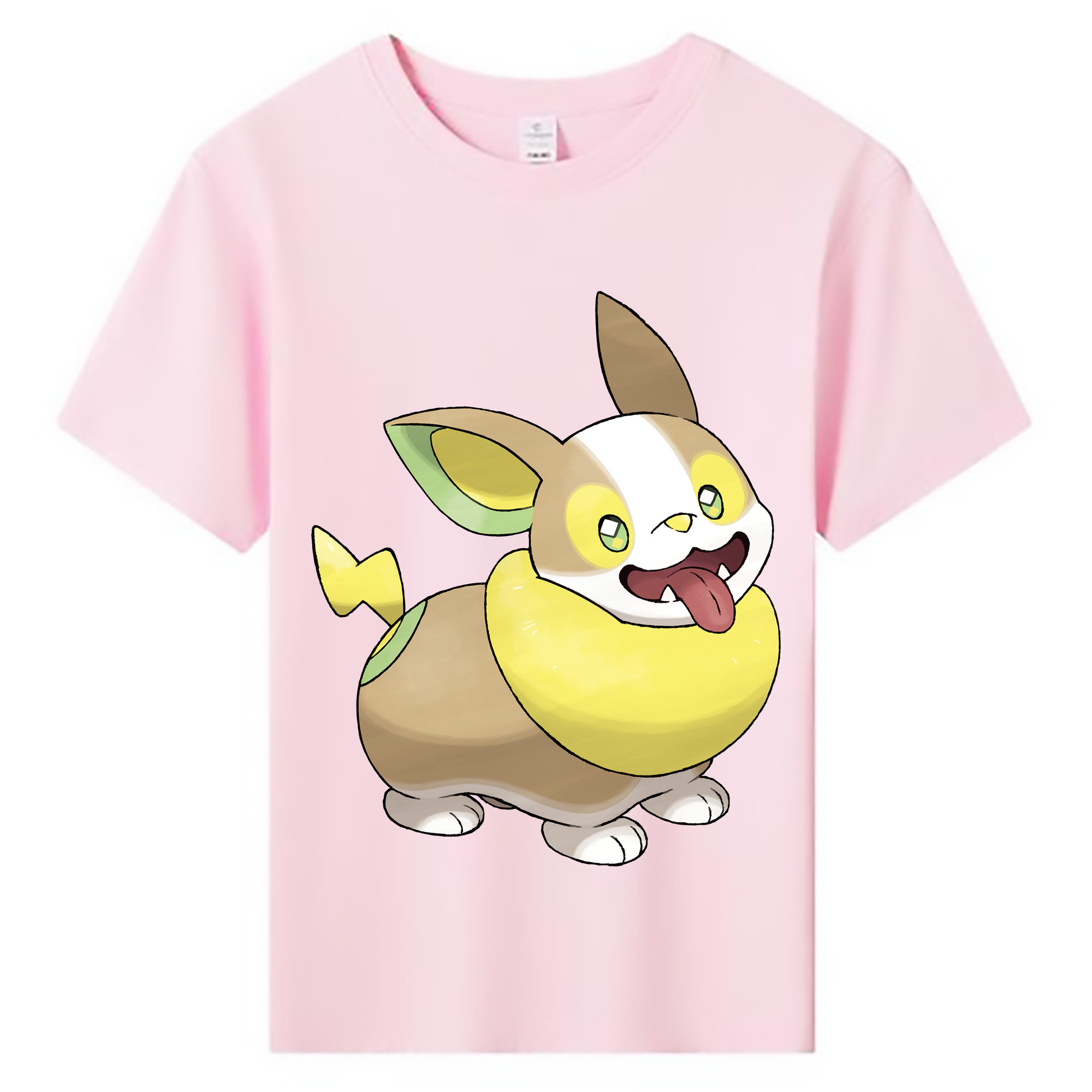 （画像用） ポケットモンスター Pokémon 綿100％キッズTシャツ（フロントプリント）