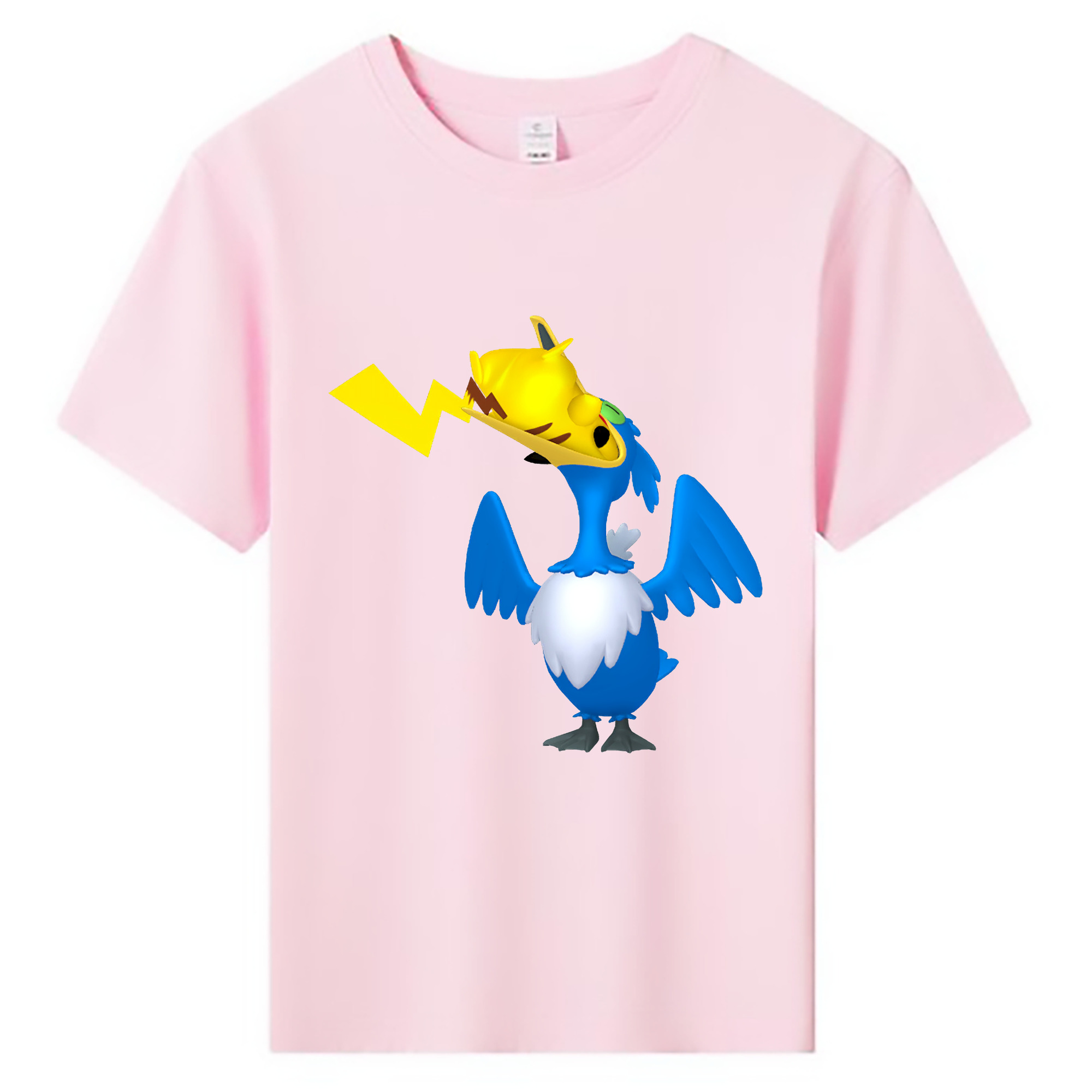 （画像用） ポケットモンスター Pokémon 綿100％キッズTシャツ（フロントプリント）