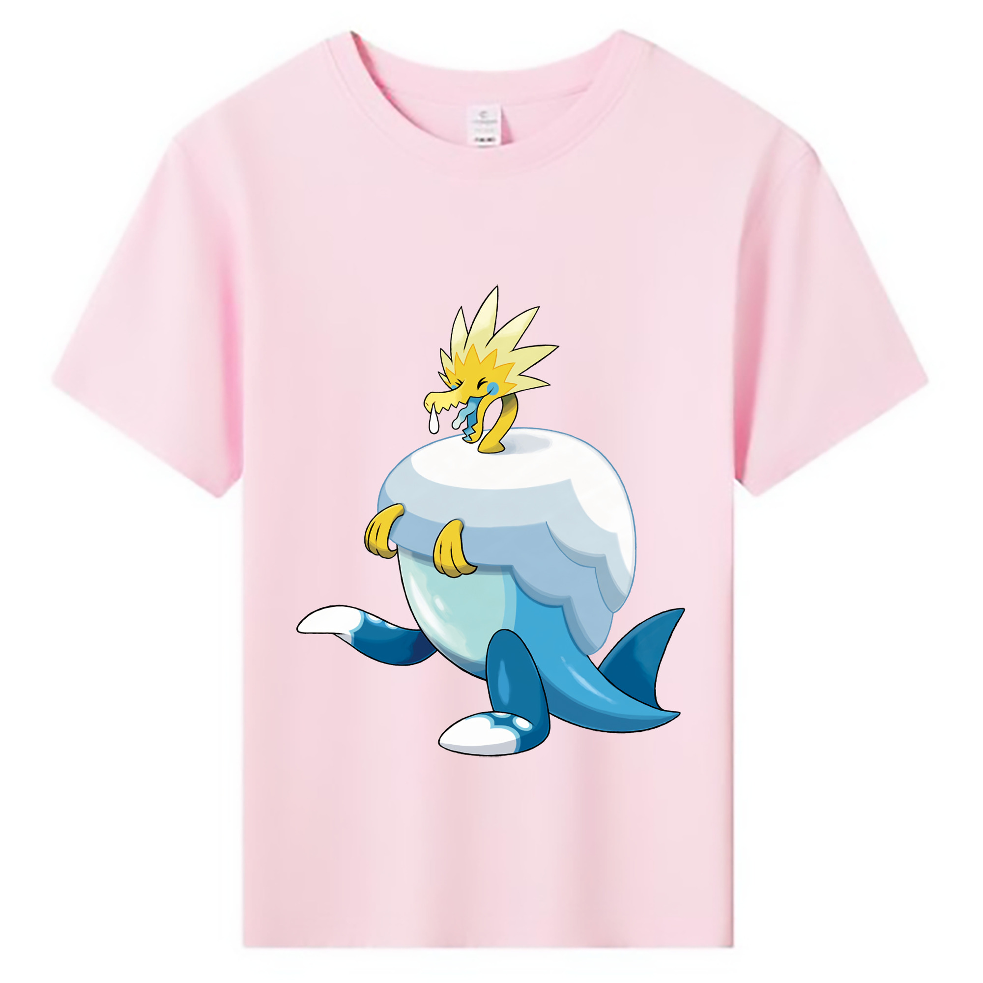 （画像用） ポケットモンスター Pokémon 綿100％キッズTシャツ（フロントプリント）