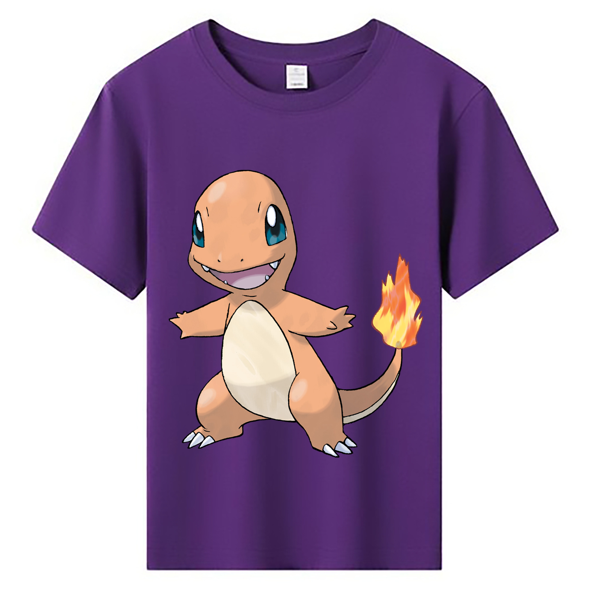 （画像用） ポケットモンスター Pokémon 綿100％キッズTシャツ（フロントプリント）