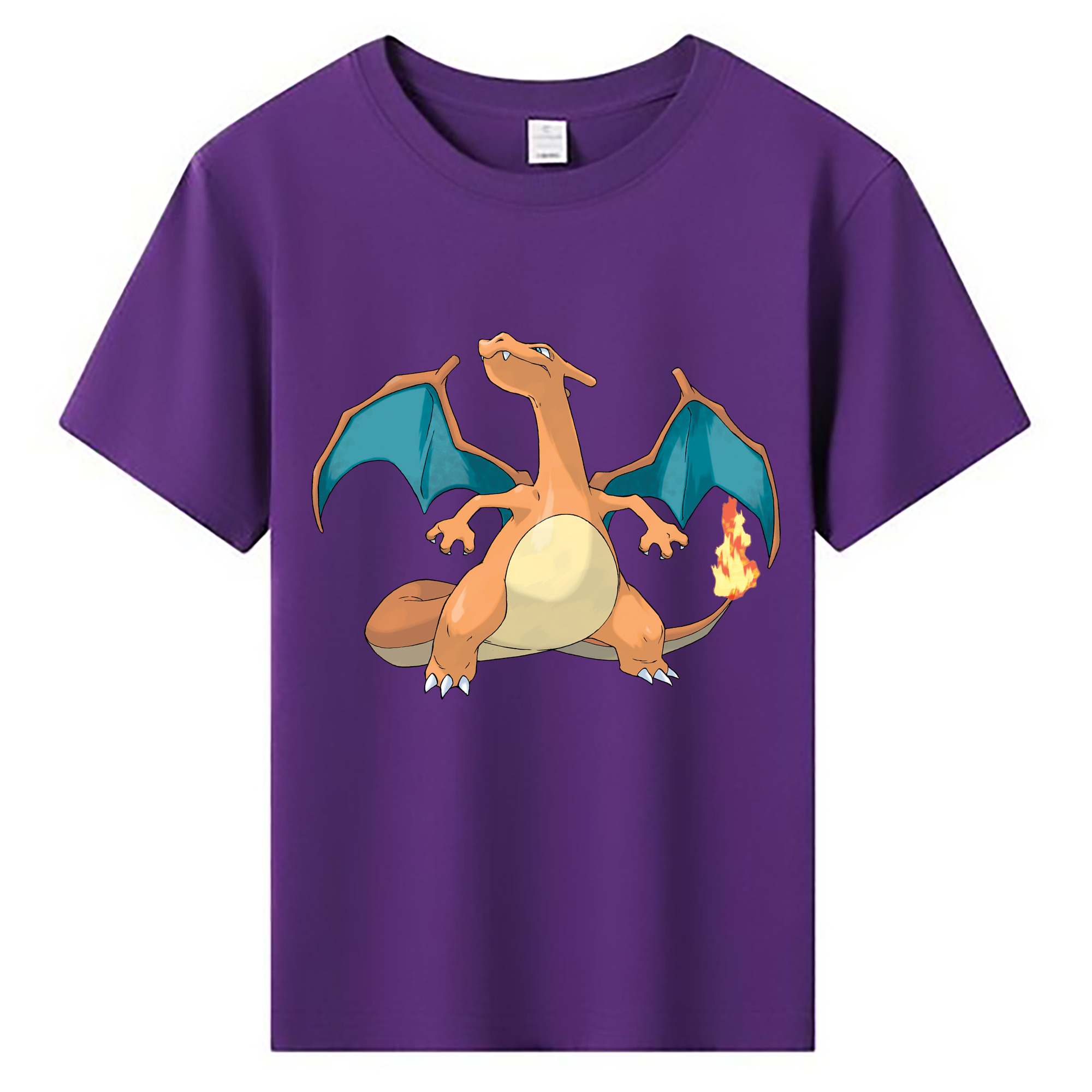 （画像用） ポケットモンスター Pokémon 綿100％キッズTシャツ（フロントプリント）