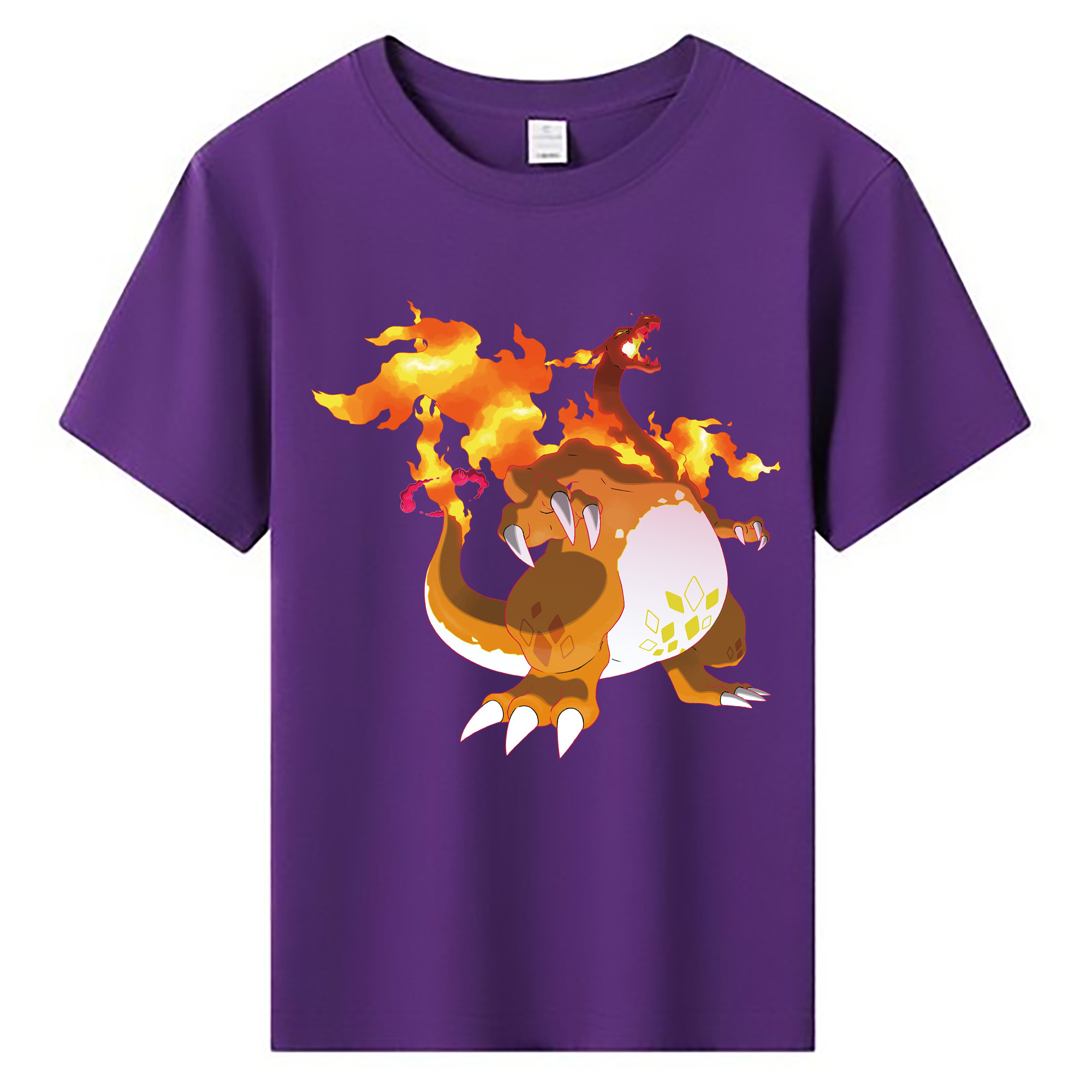 （画像用） ポケットモンスター Pokémon 綿100％キッズTシャツ（フロントプリント）