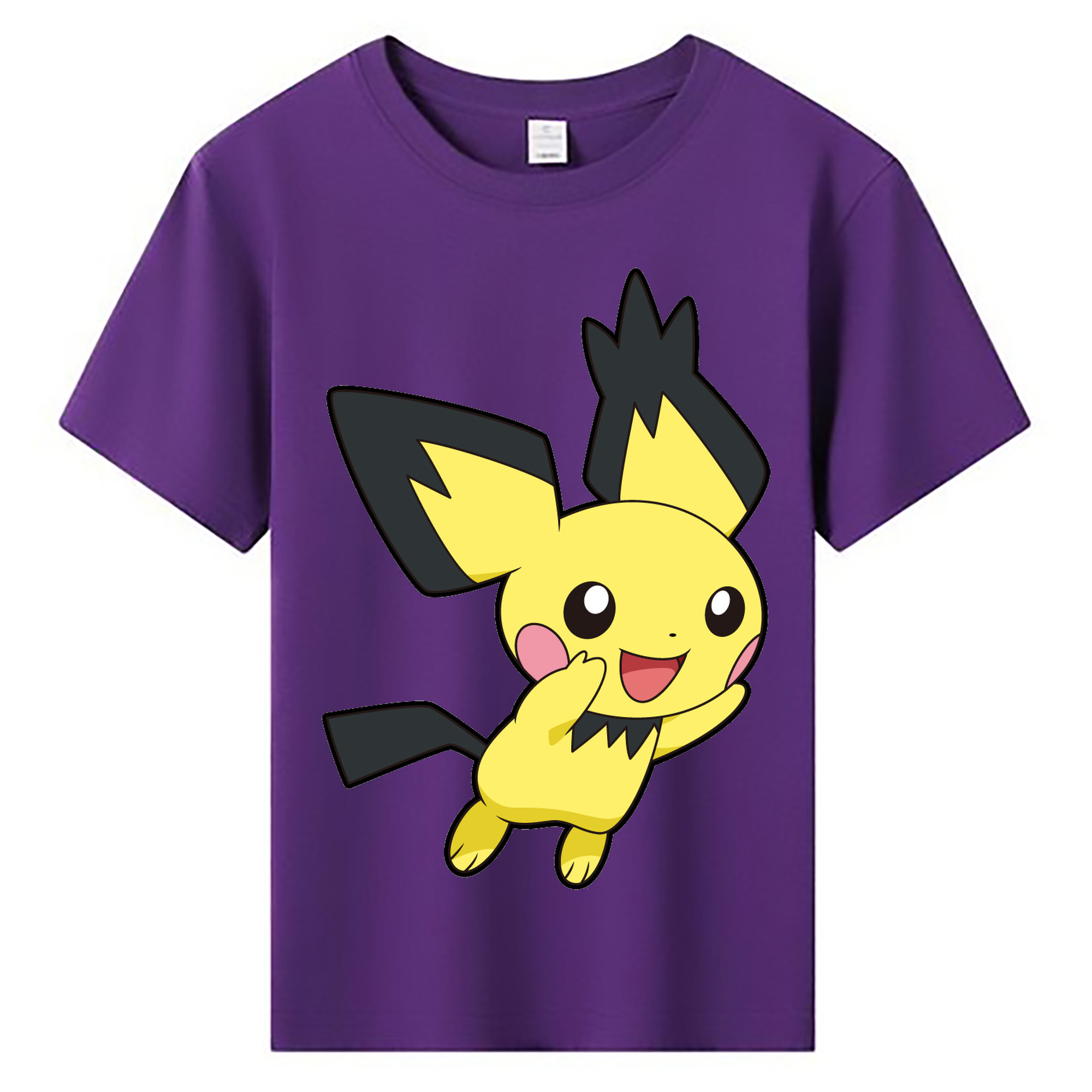 （画像用） ポケットモンスター Pokémon 綿100％キッズTシャツ（フロントプリント）