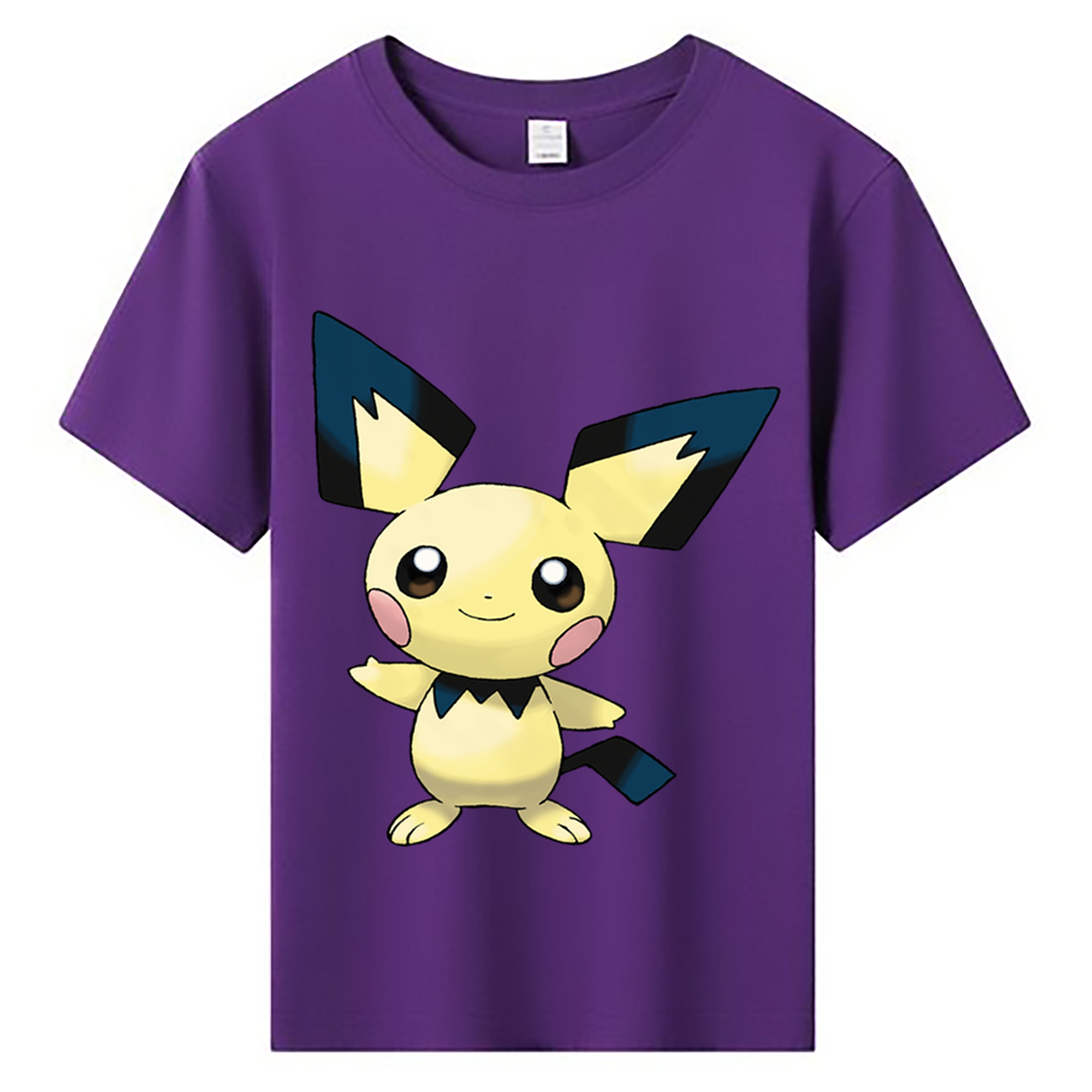 （画像用） ポケットモンスター Pokémon 綿100％キッズTシャツ（フロントプリント）