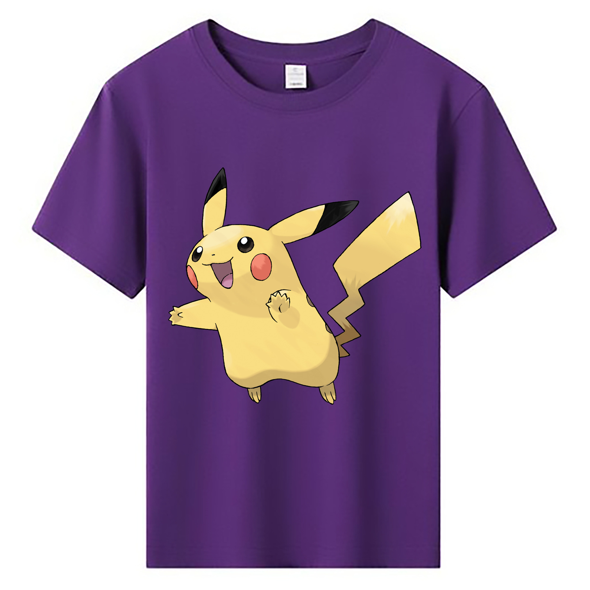 （画像用） ポケットモンスター Pokémon 綿100％キッズTシャツ（フロントプリント）