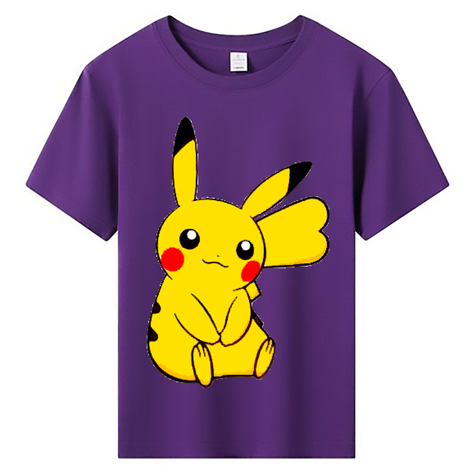 （画像用） ポケットモンスター Pokémon 綿100％キッズTシャツ（フロントプリント）
