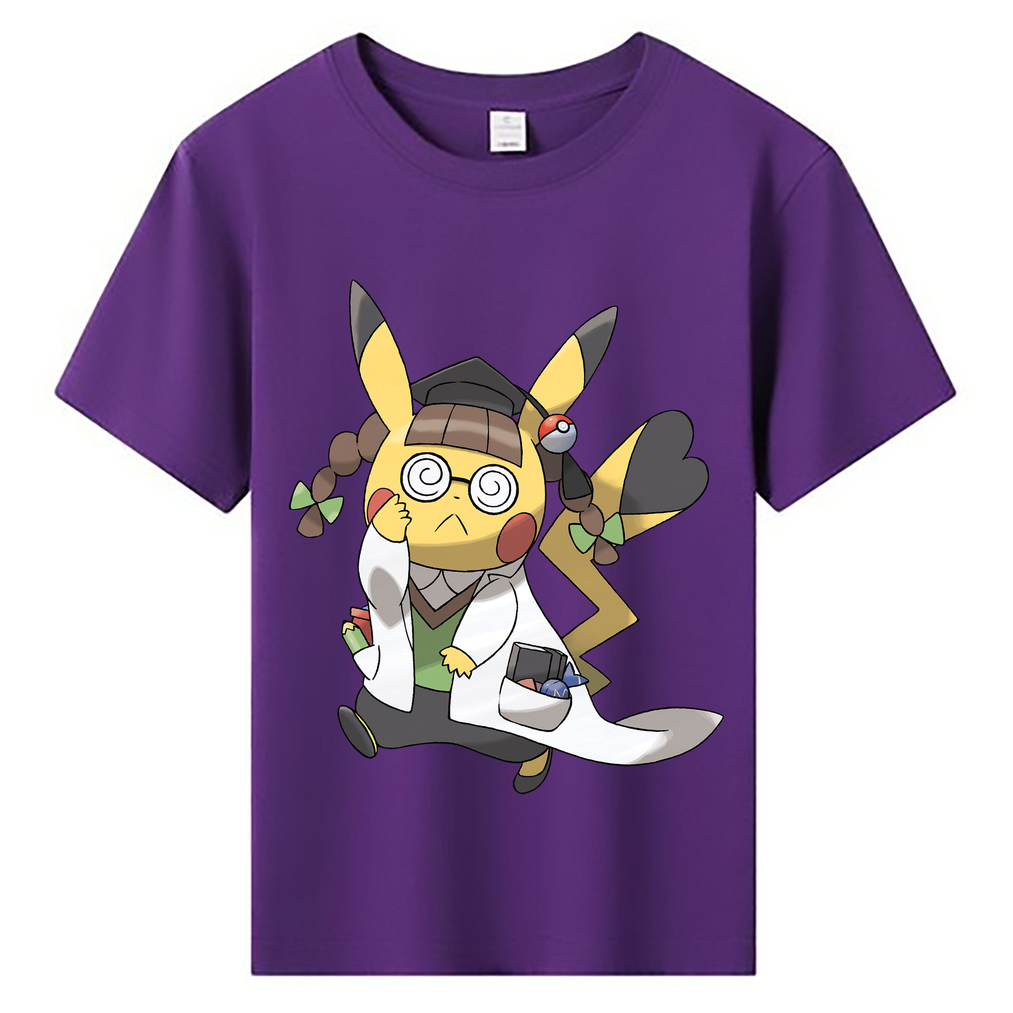 （画像用） ポケットモンスター Pokémon 綿100％キッズTシャツ（フロントプリント）