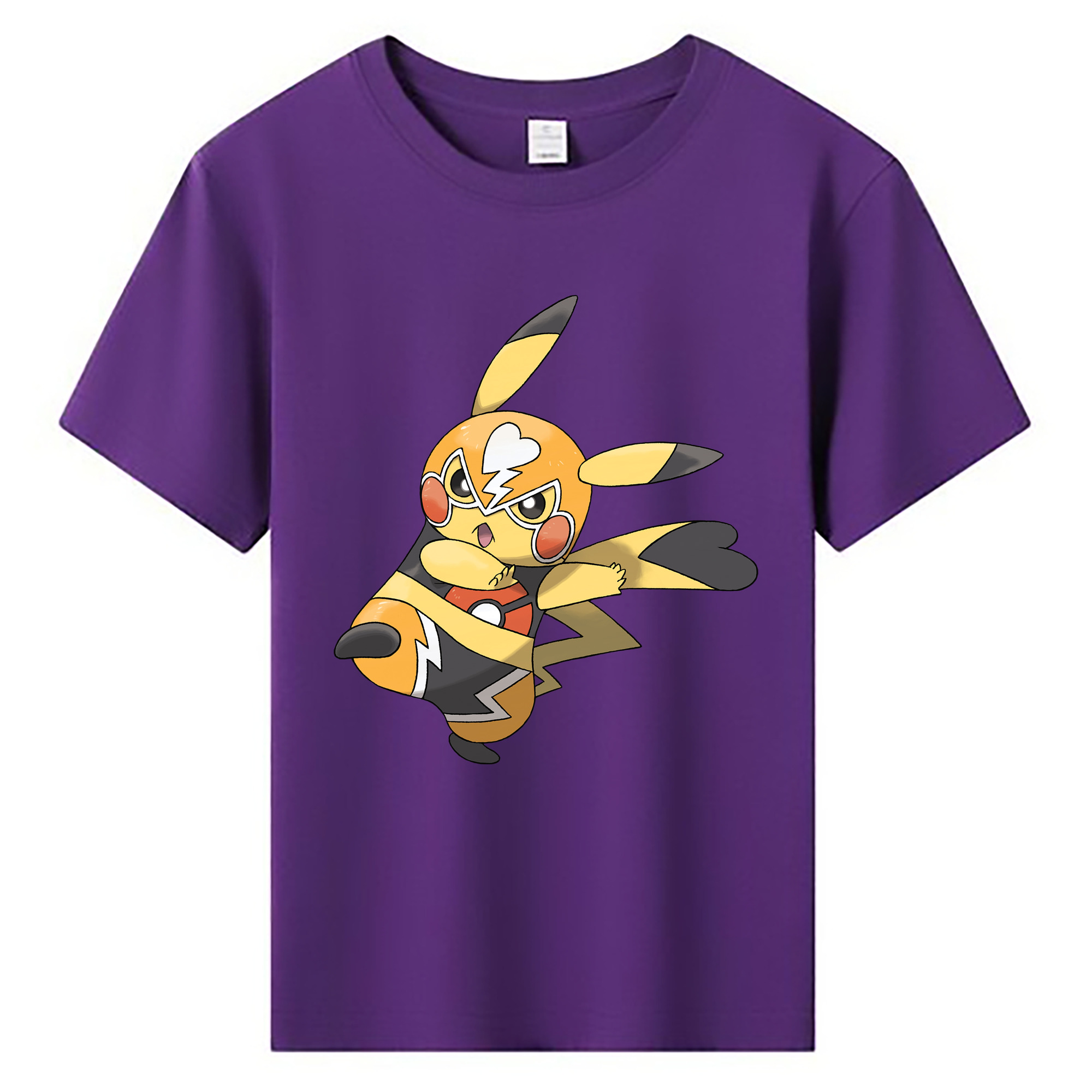 （画像用） ポケットモンスター Pokémon 綿100％キッズTシャツ（フロントプリント）