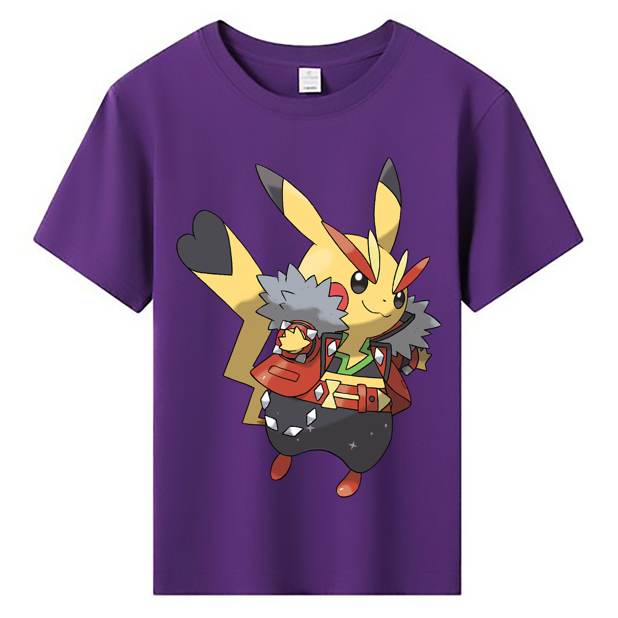 （画像用） ポケットモンスター Pokémon 綿100％キッズTシャツ（フロントプリント）