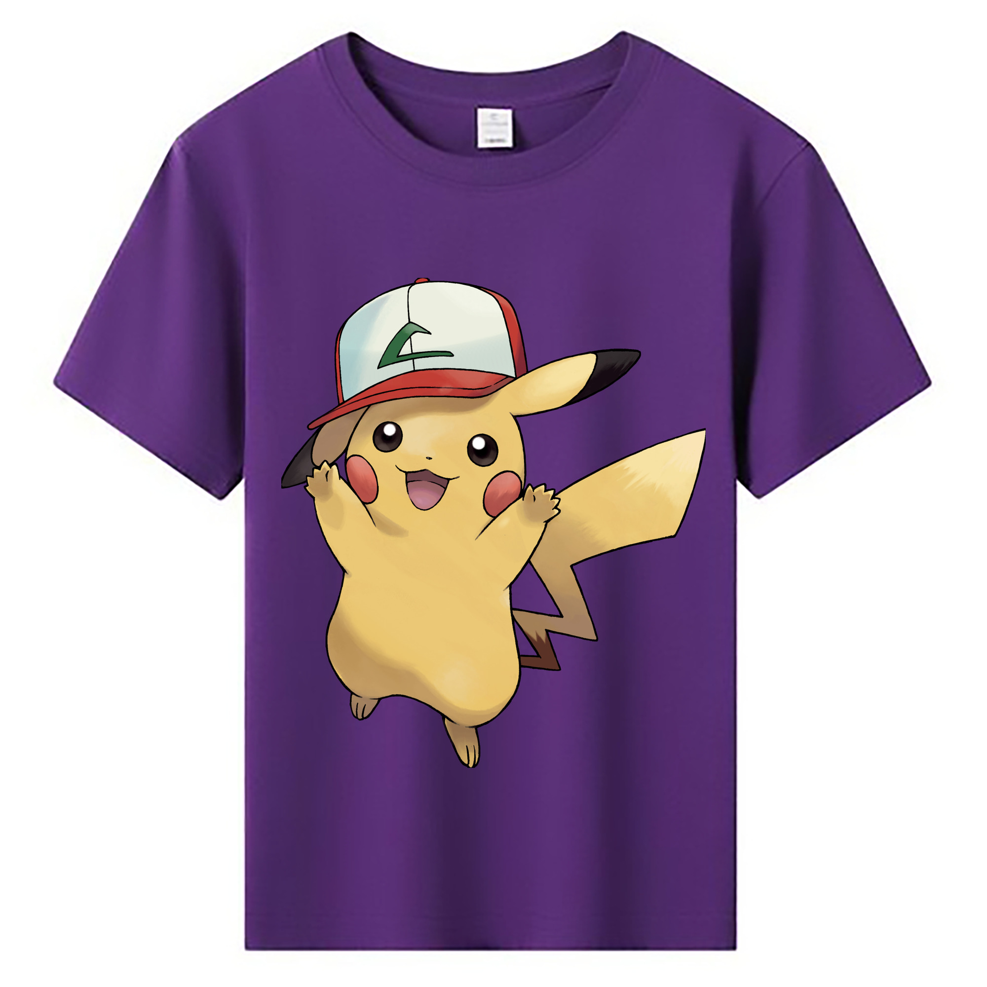 （画像用） ポケットモンスター Pokémon 綿100％キッズTシャツ（フロントプリント）