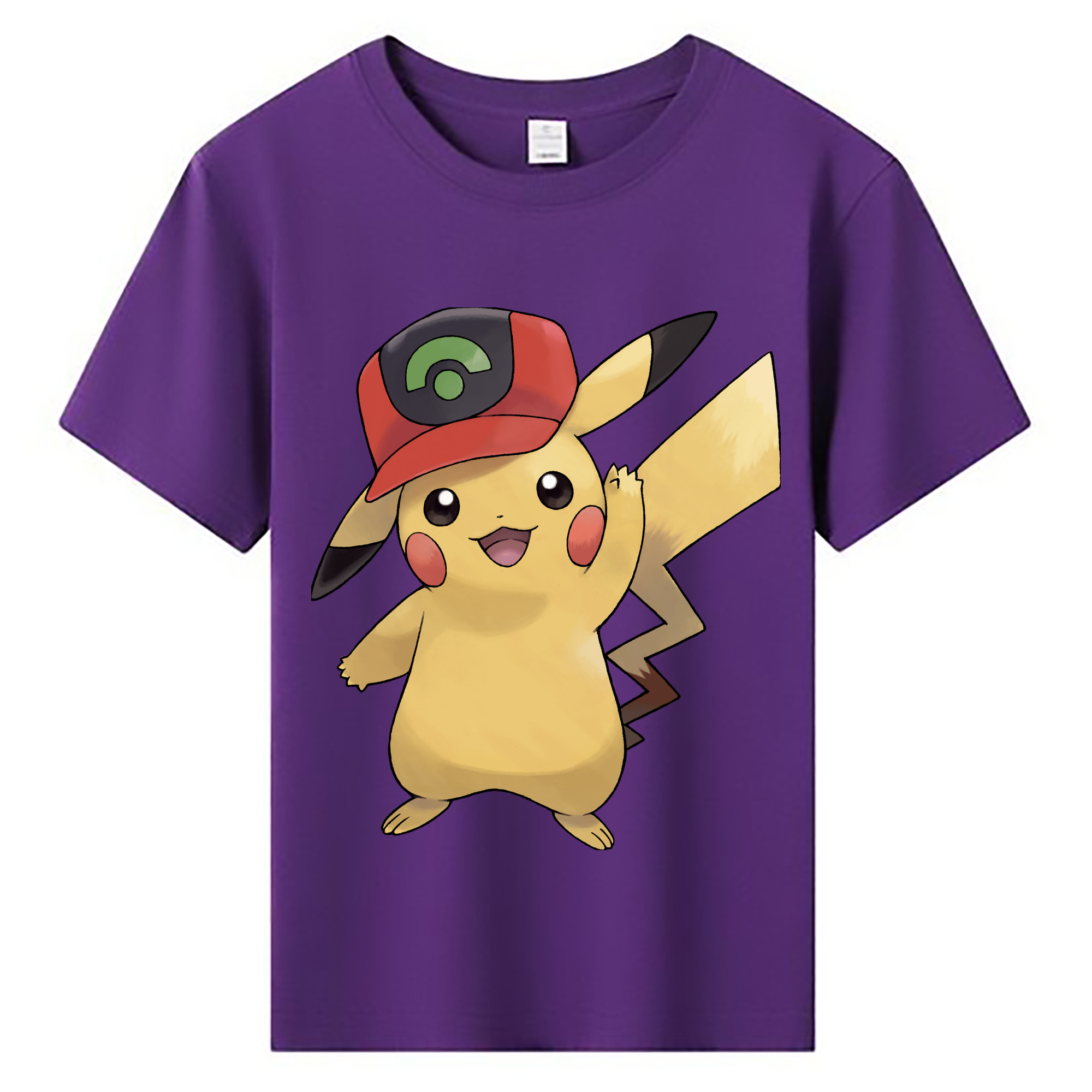 （画像用） ポケットモンスター Pokémon 綿100％キッズTシャツ（フロントプリント）
