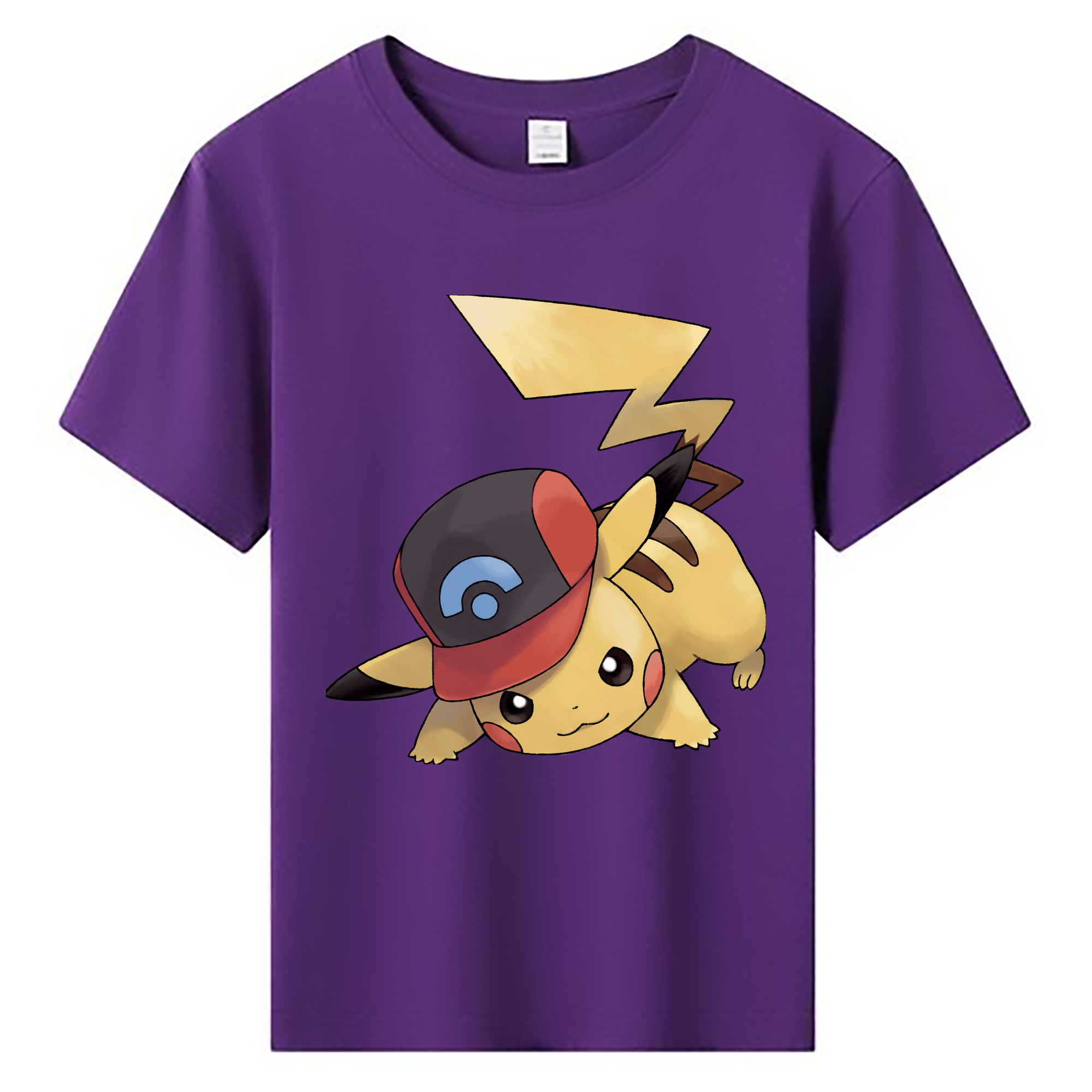 （画像用） ポケットモンスター Pokémon 綿100％キッズTシャツ（フロントプリント）