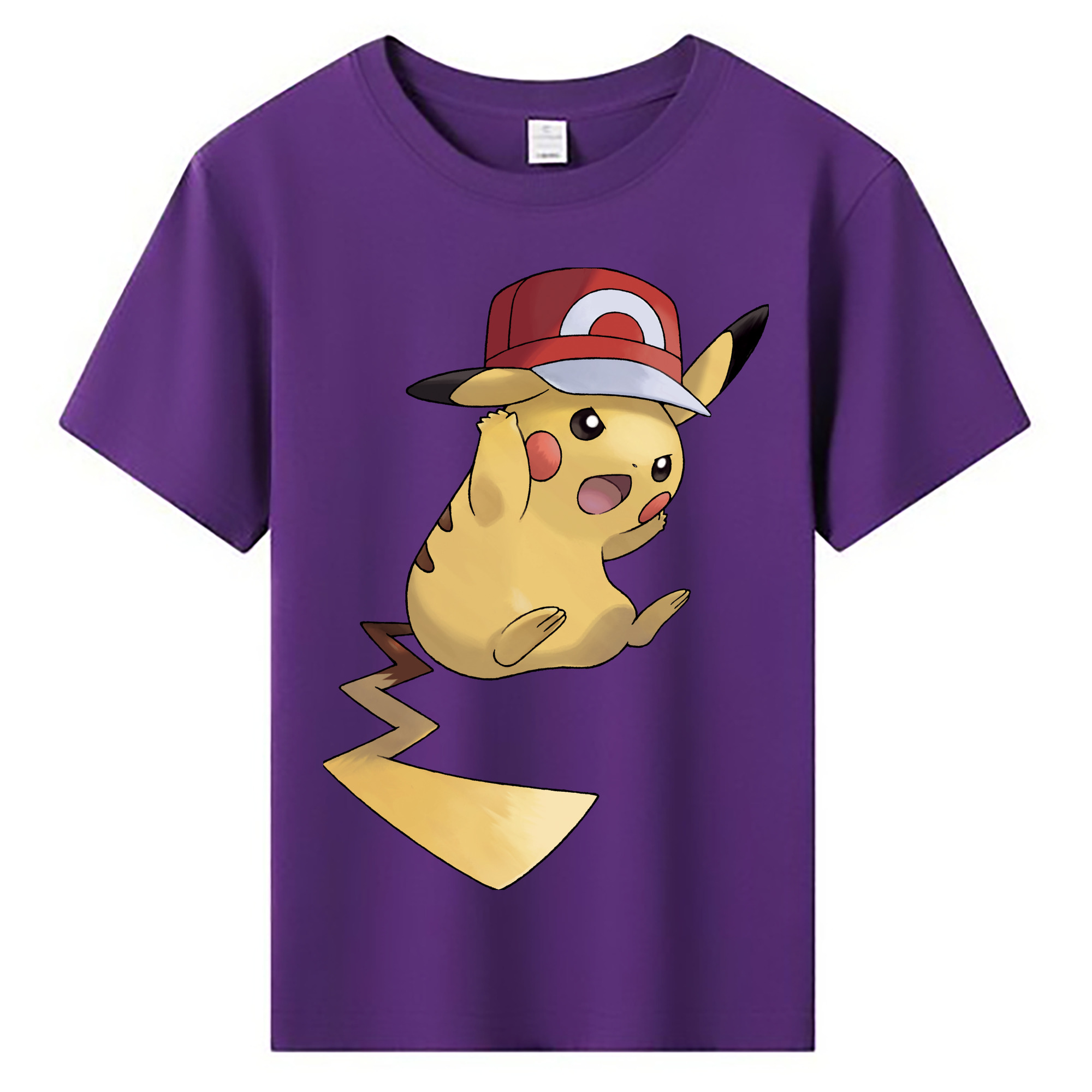 （画像用） ポケットモンスター Pokémon 綿100％キッズTシャツ（フロントプリント）