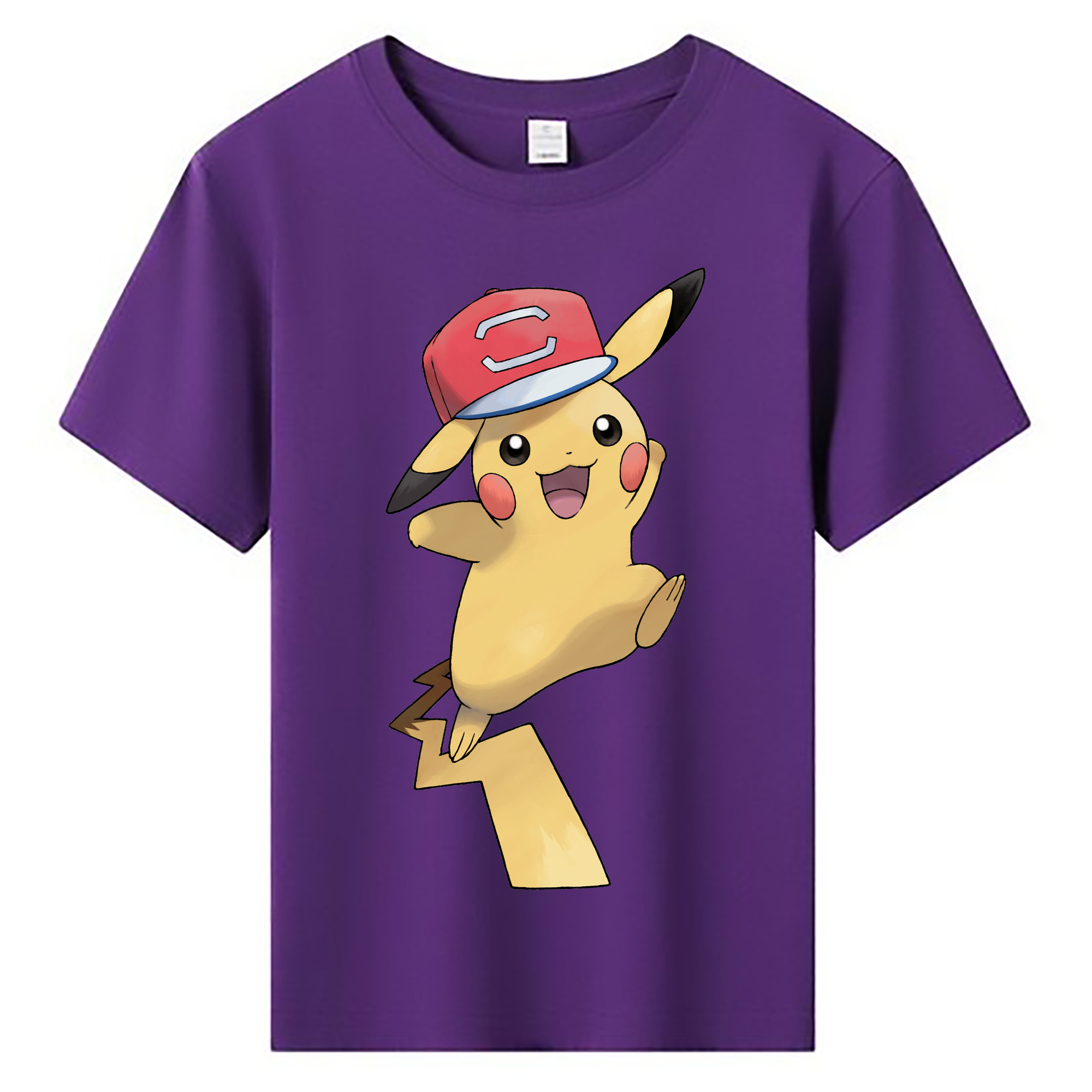 （画像用） ポケットモンスター Pokémon 綿100％キッズTシャツ（フロントプリント）