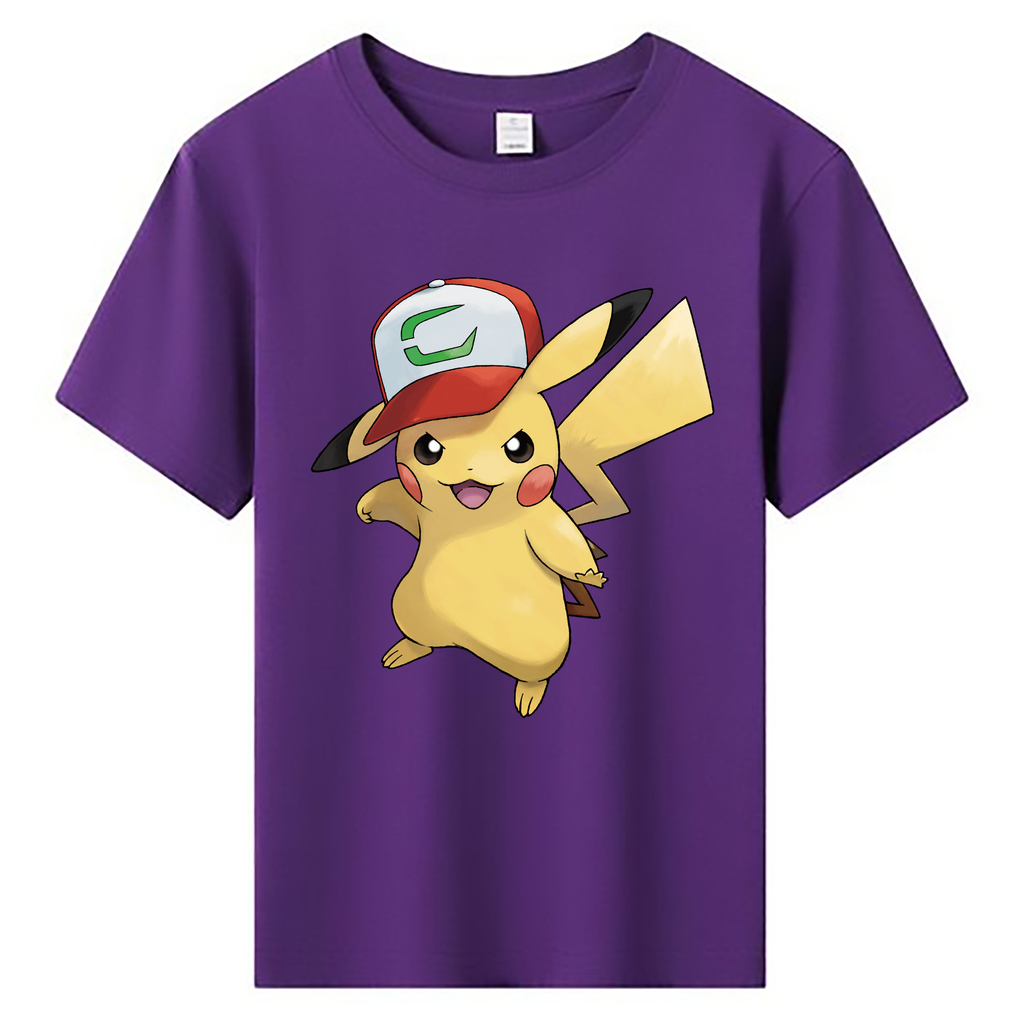 （画像用） ポケットモンスター Pokémon 綿100％キッズTシャツ（フロントプリント）