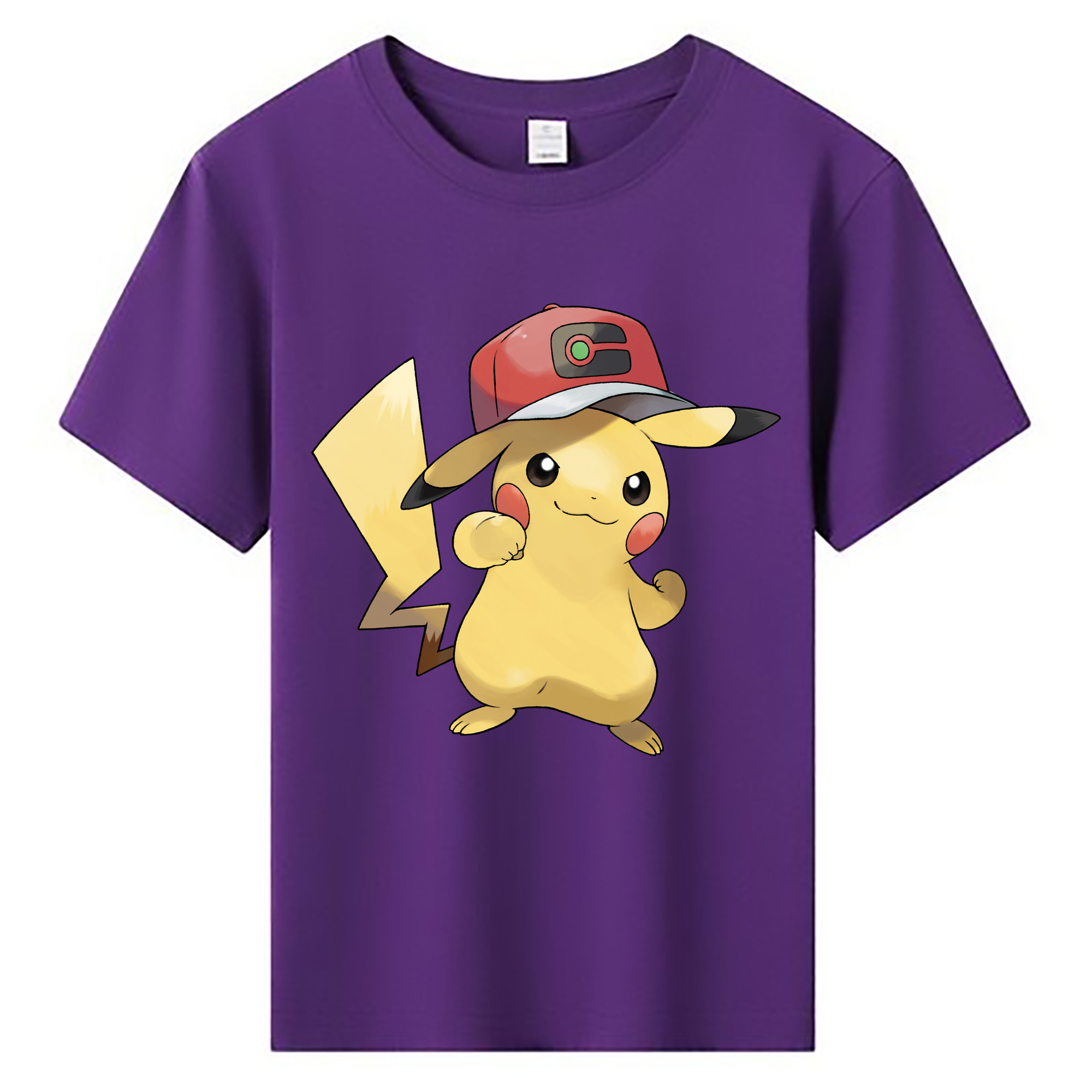 （画像用） ポケットモンスター Pokémon 綿100％キッズTシャツ（フロントプリント）