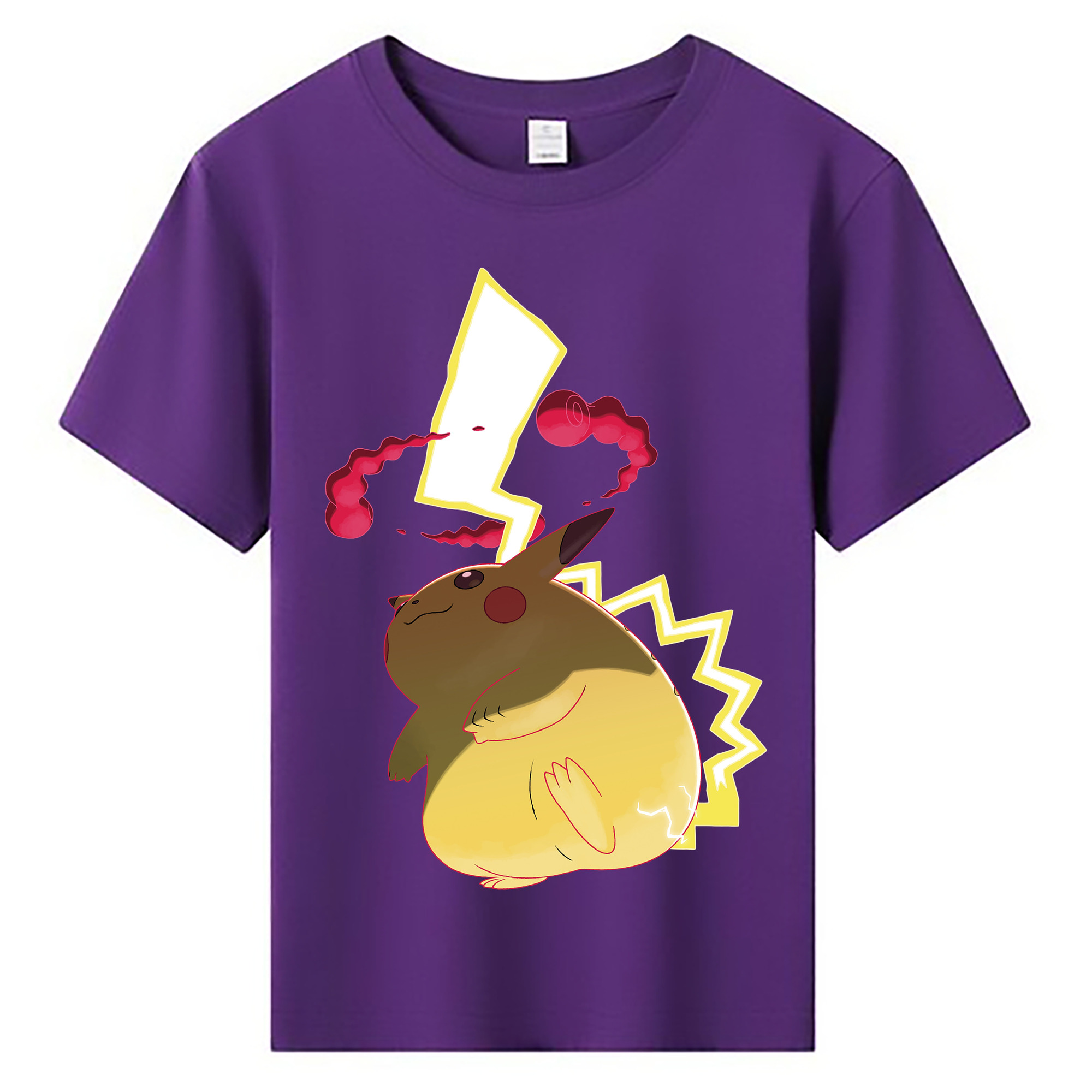 （画像用） ポケットモンスター Pokémon 綿100％キッズTシャツ（フロントプリント）