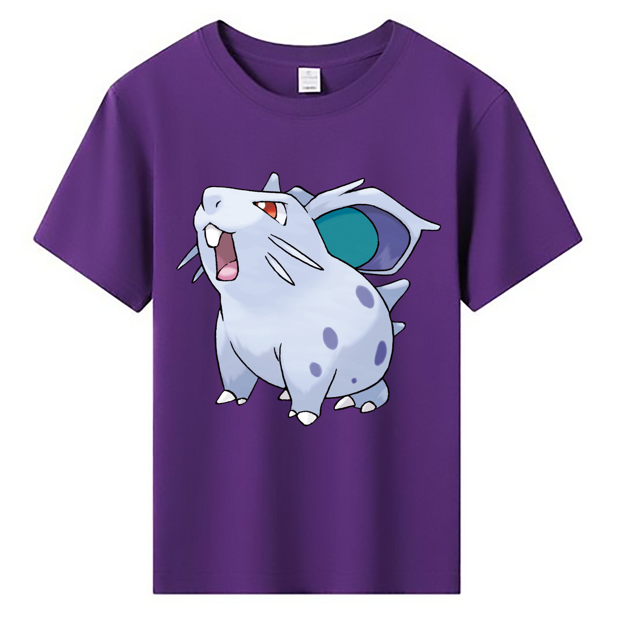 （画像用） ポケットモンスター Pokémon 綿100％キッズTシャツ（フロントプリント）