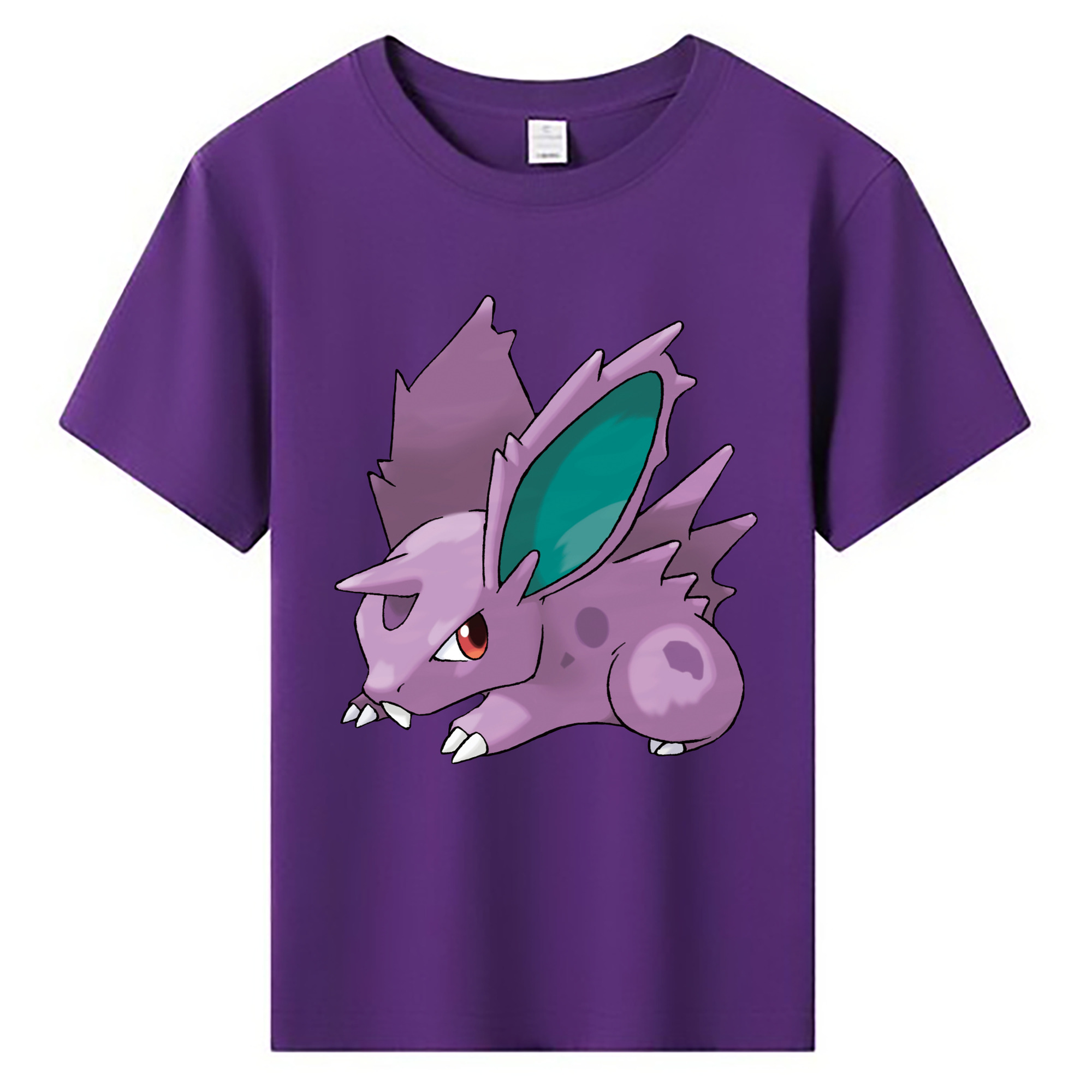 （画像用） ポケットモンスター Pokémon 綿100％キッズTシャツ（フロントプリント）