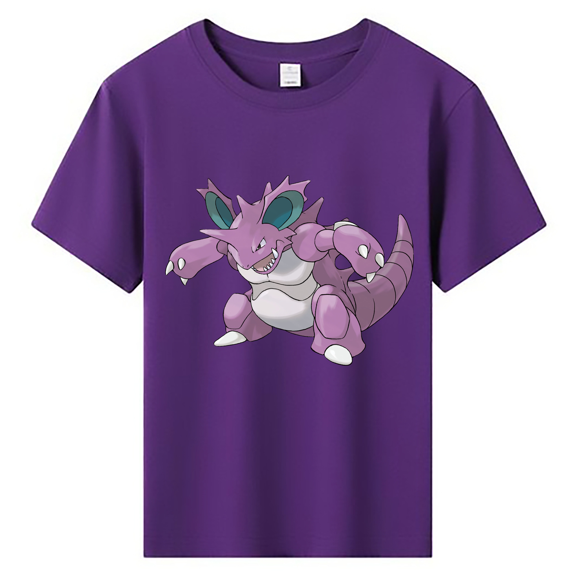 （画像用） ポケットモンスター Pokémon 綿100％キッズTシャツ（フロントプリント）