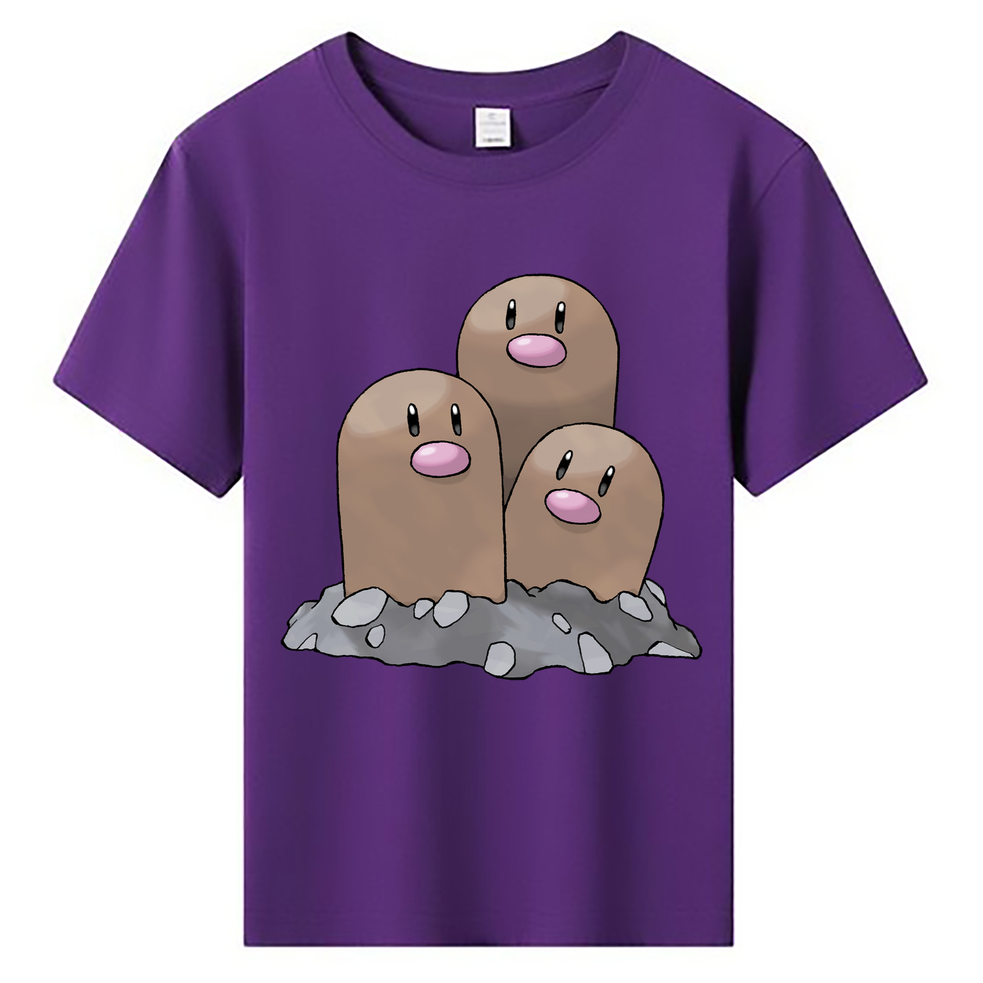 （画像用） ポケットモンスター Pokémon 綿100％キッズTシャツ（フロントプリント）