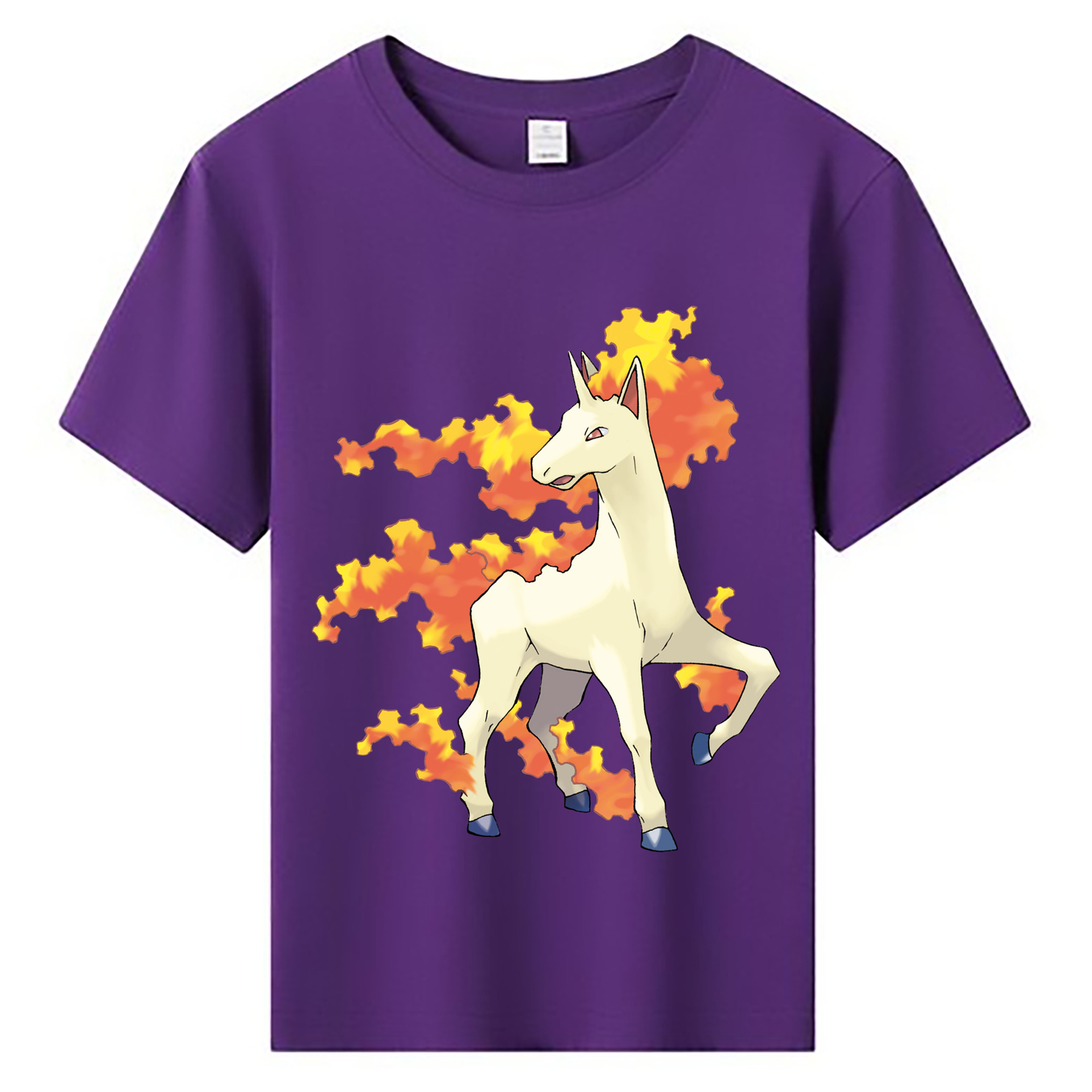 （画像用） ポケットモンスター Pokémon 綿100％キッズTシャツ（フロントプリント）