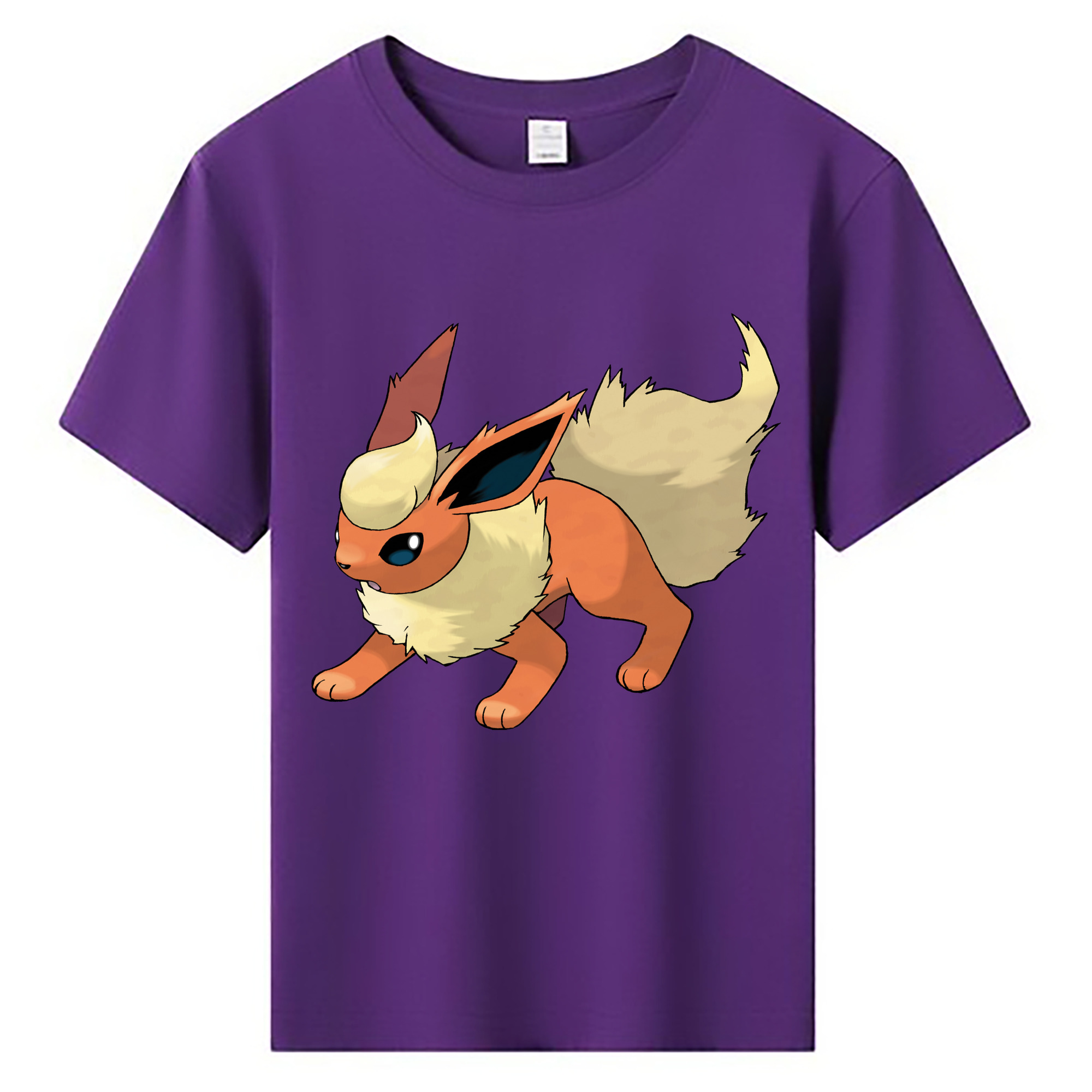 （画像用） ポケットモンスター Pokémon 綿100％キッズTシャツ（フロントプリント）