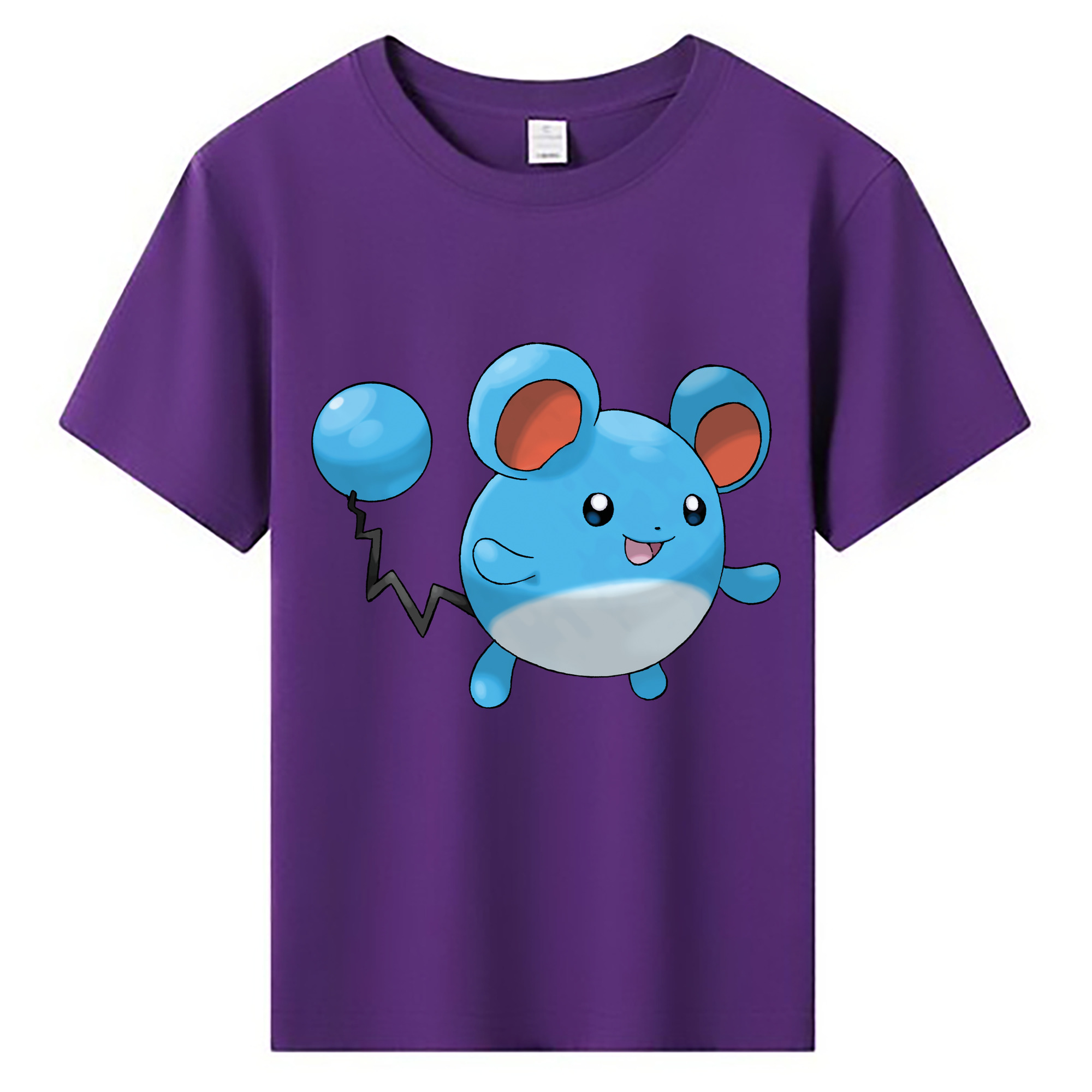 （画像用） ポケットモンスター Pokémon 綿100％キッズTシャツ（フロントプリント）