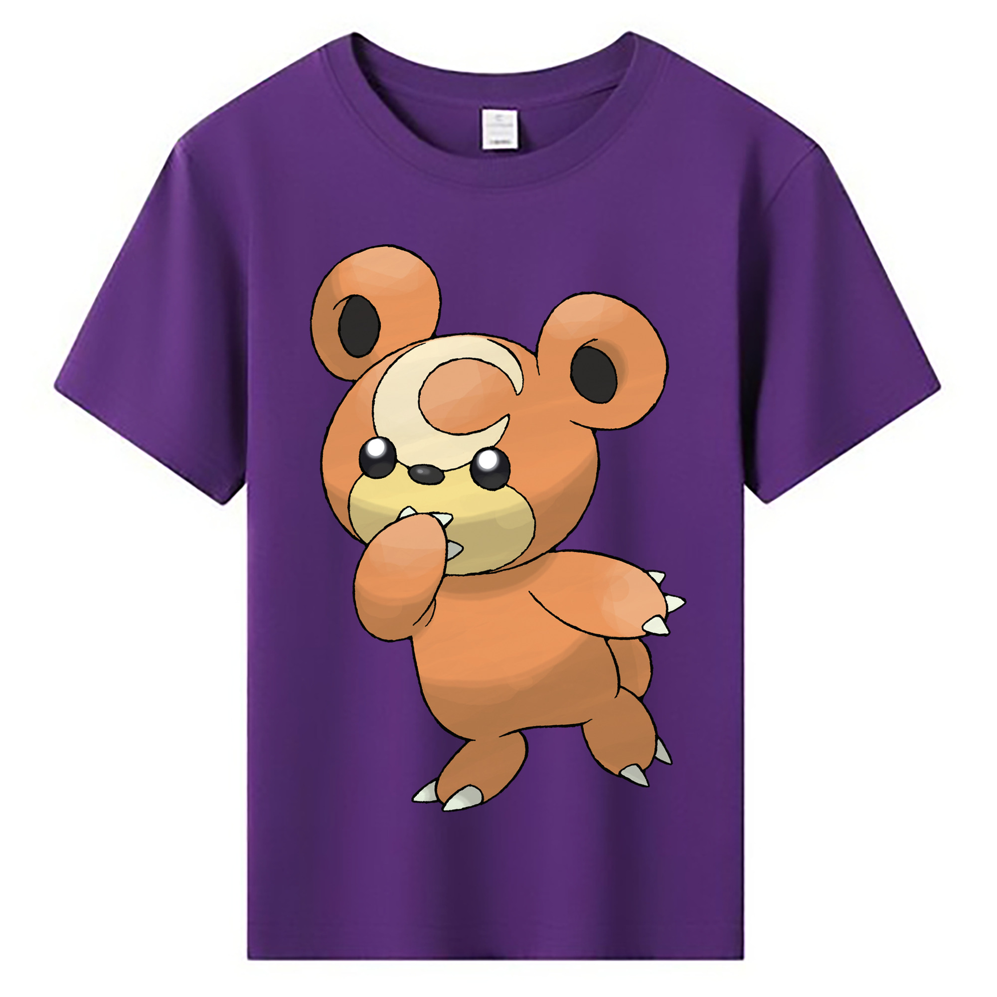 （画像用） ポケットモンスター Pokémon 綿100％キッズTシャツ（フロントプリント）