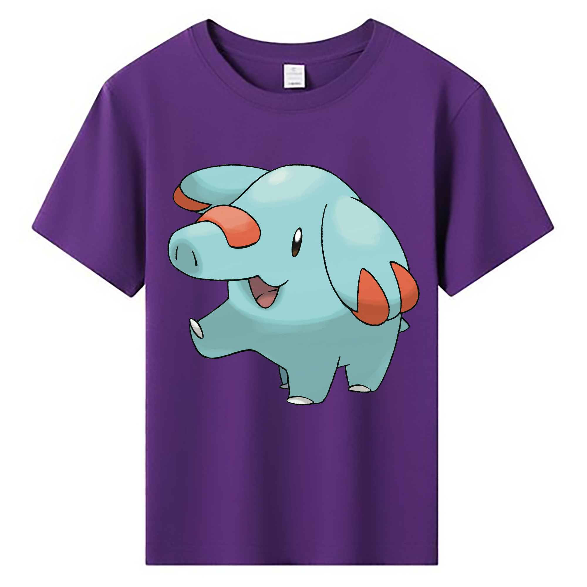 （画像用） ポケットモンスター Pokémon 綿100％キッズTシャツ（フロントプリント）