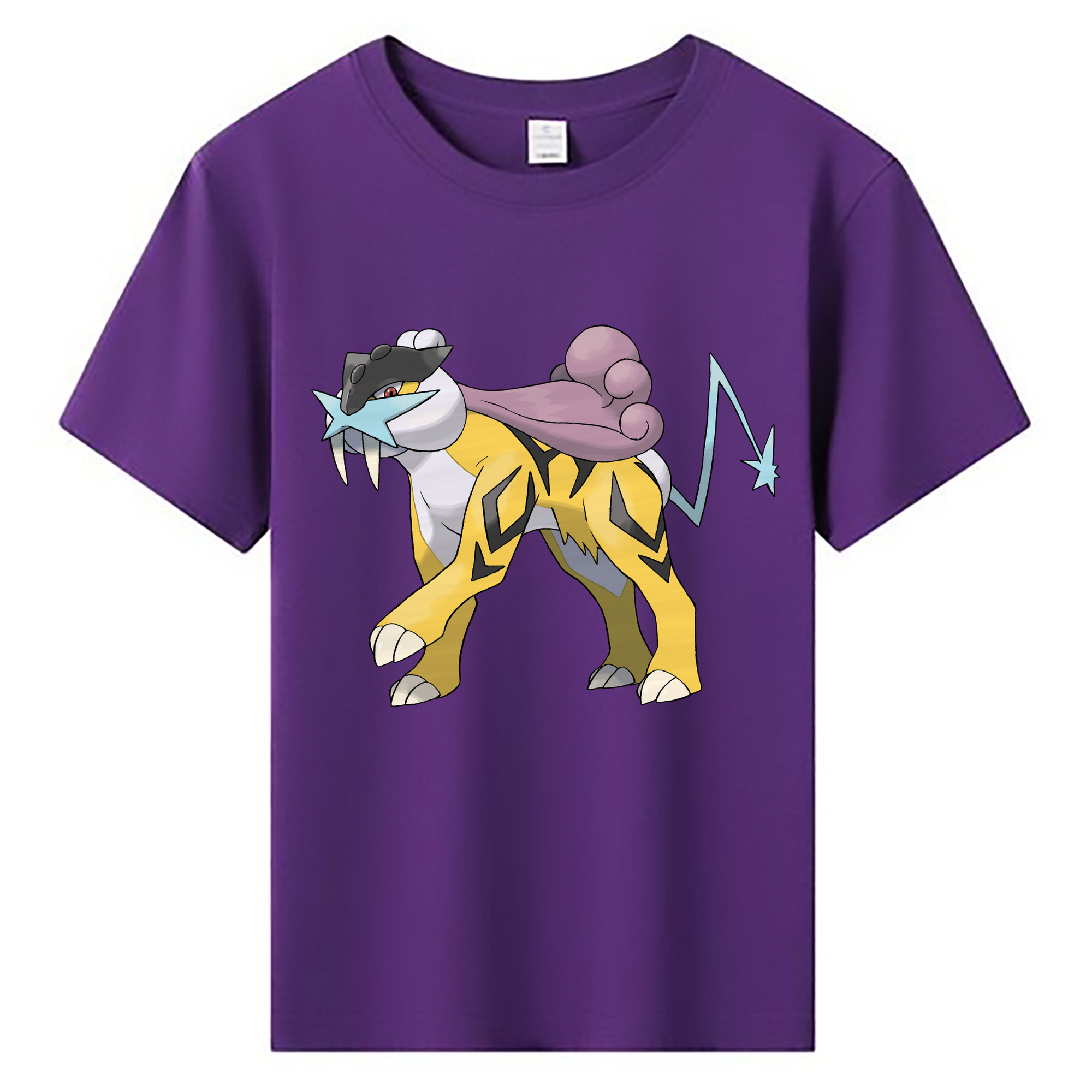 （画像用） ポケットモンスター Pokémon 綿100％キッズTシャツ（フロントプリント）