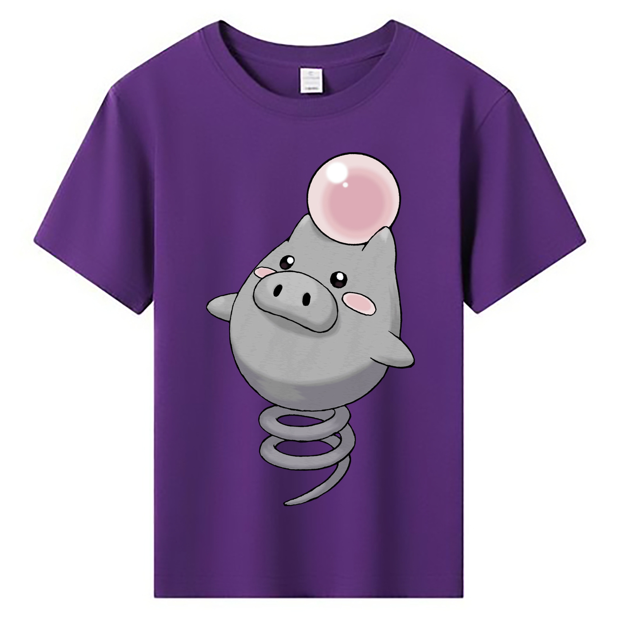 （画像用） ポケットモンスター Pokémon 綿100％キッズTシャツ（フロントプリント）