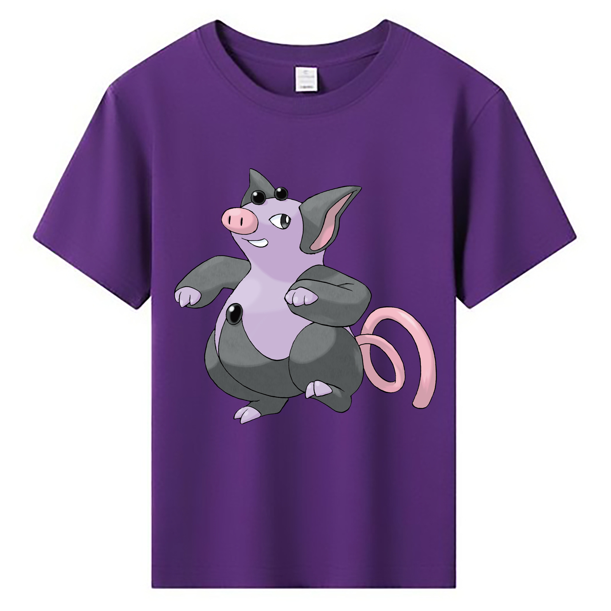 （画像用） ポケットモンスター Pokémon 綿100％キッズTシャツ（フロントプリント）