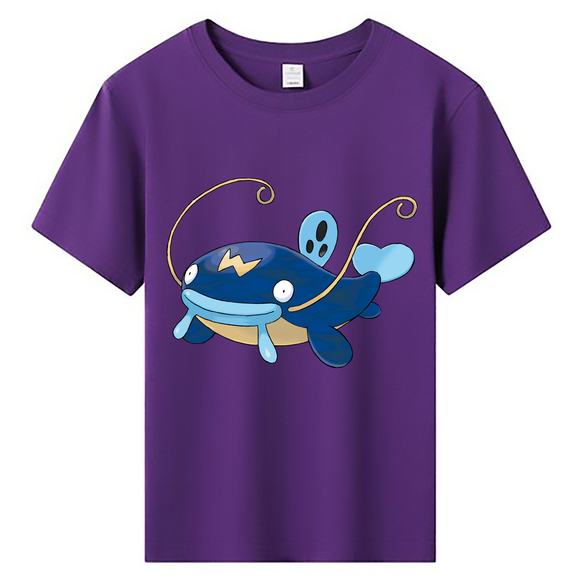 （画像用） ポケットモンスター Pokémon 綿100％キッズTシャツ（フロントプリント）