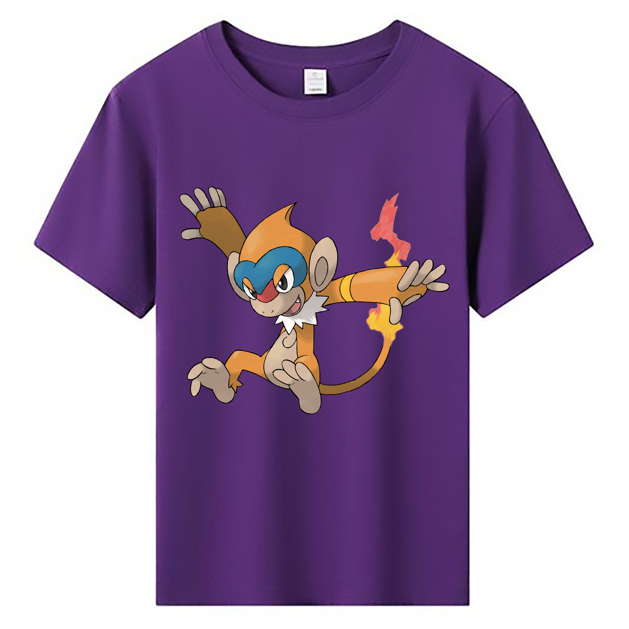 （画像用） ポケットモンスター Pokémon 綿100％キッズTシャツ（フロントプリント）