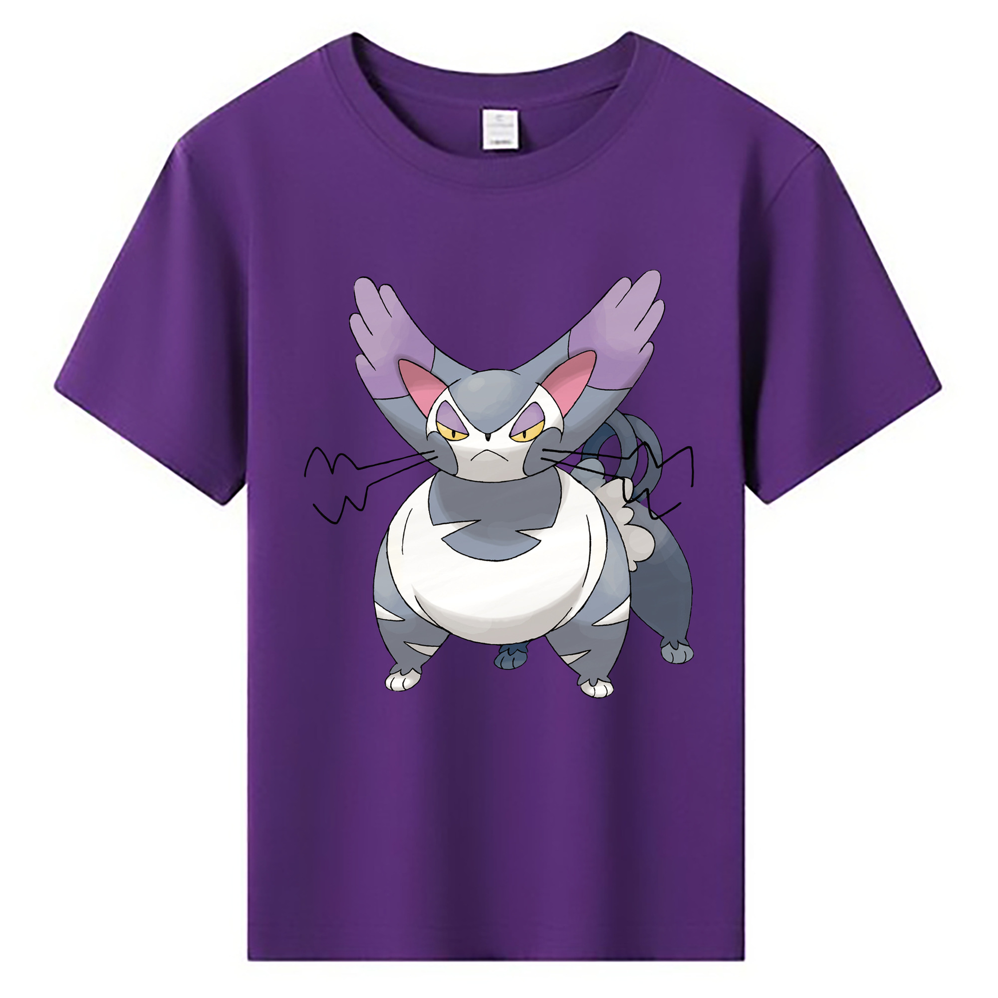 （画像用） ポケットモンスター Pokémon 綿100％キッズTシャツ（フロントプリント）