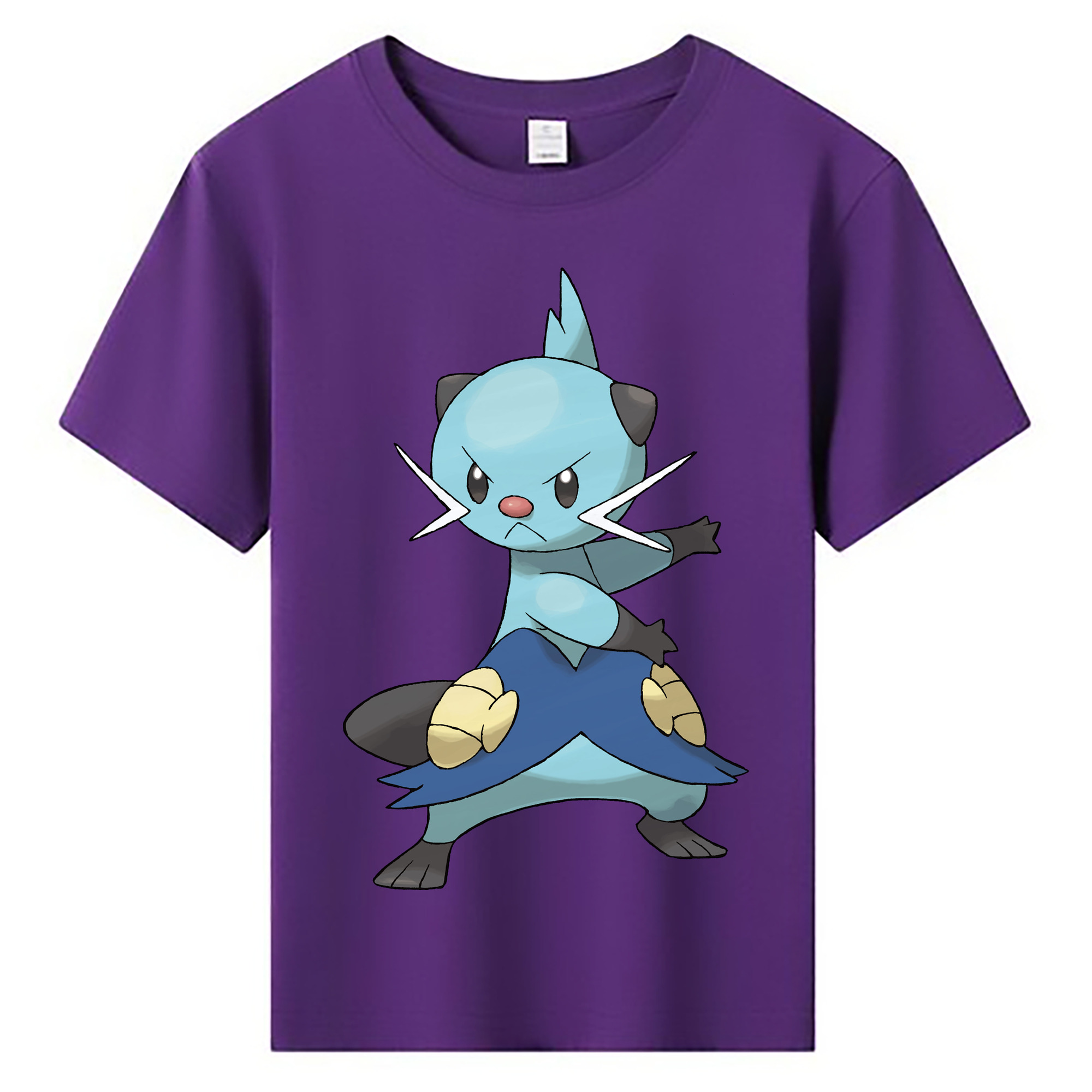 （画像用） ポケットモンスター Pokémon 綿100％キッズTシャツ（フロントプリント）