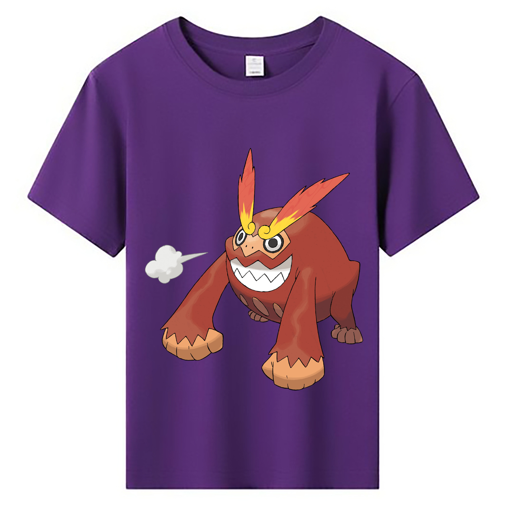 （画像用） ポケットモンスター Pokémon 綿100％キッズTシャツ（フロントプリント）