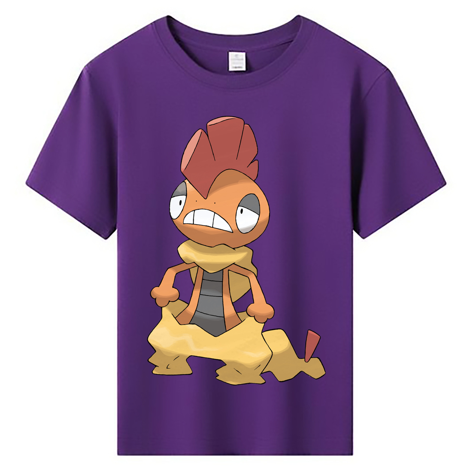 （画像用） ポケットモンスター Pokémon 綿100％キッズTシャツ（フロントプリント）