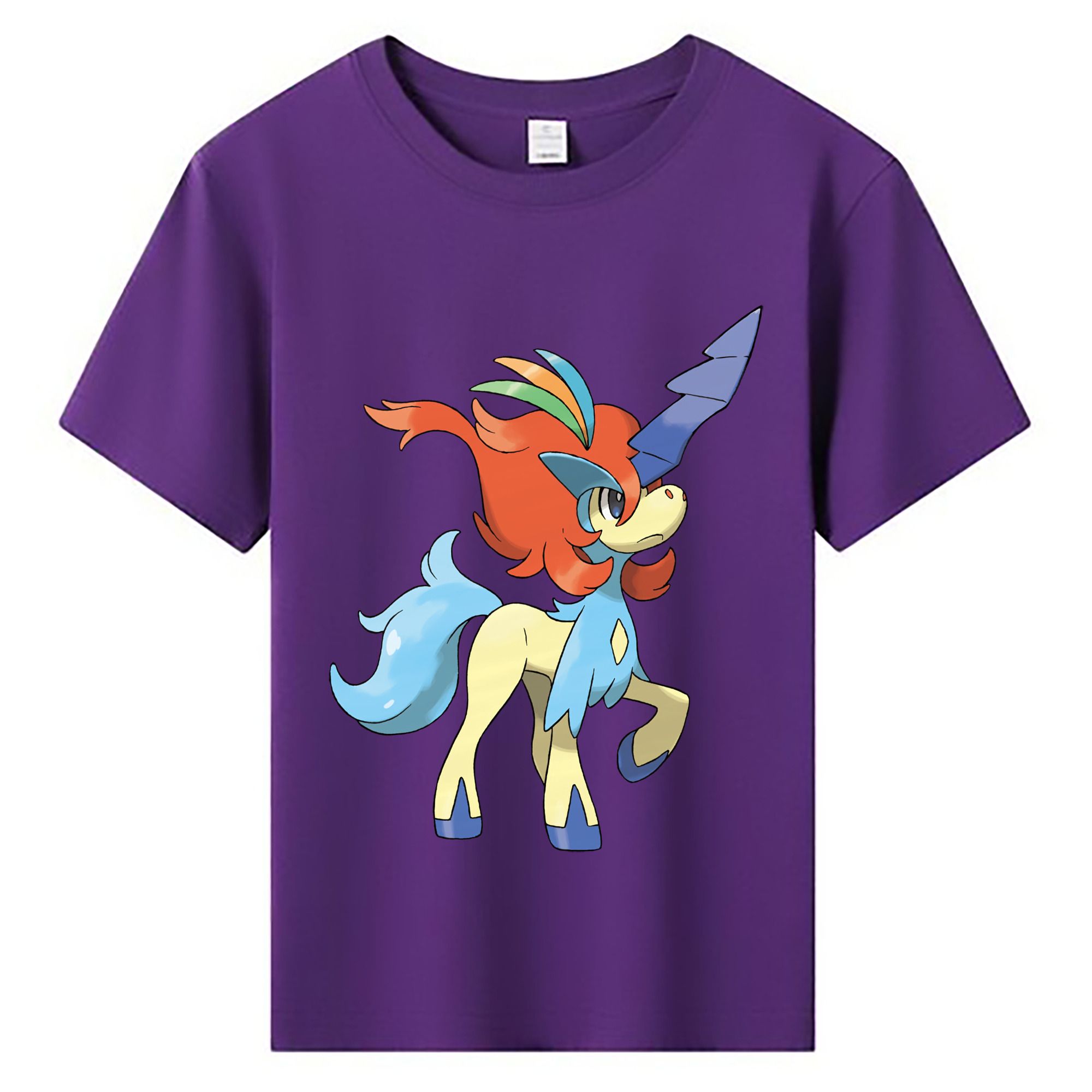 （画像用） ポケットモンスター Pokémon 綿100％キッズTシャツ（フロントプリント）