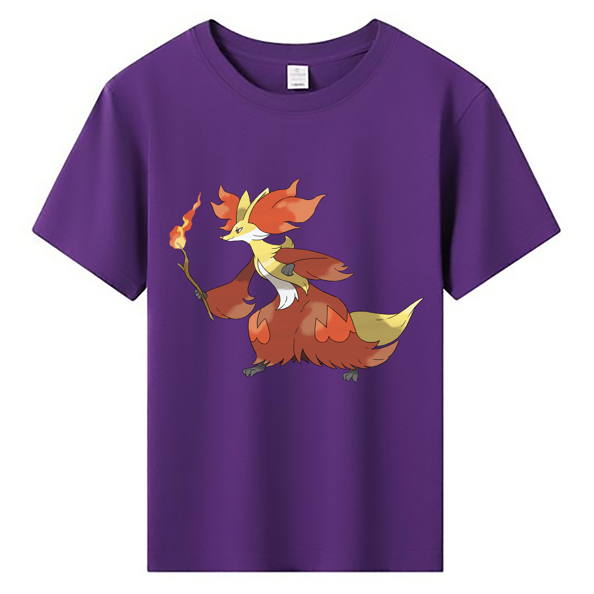 （画像用） ポケットモンスター Pokémon 綿100％キッズTシャツ（フロントプリント）