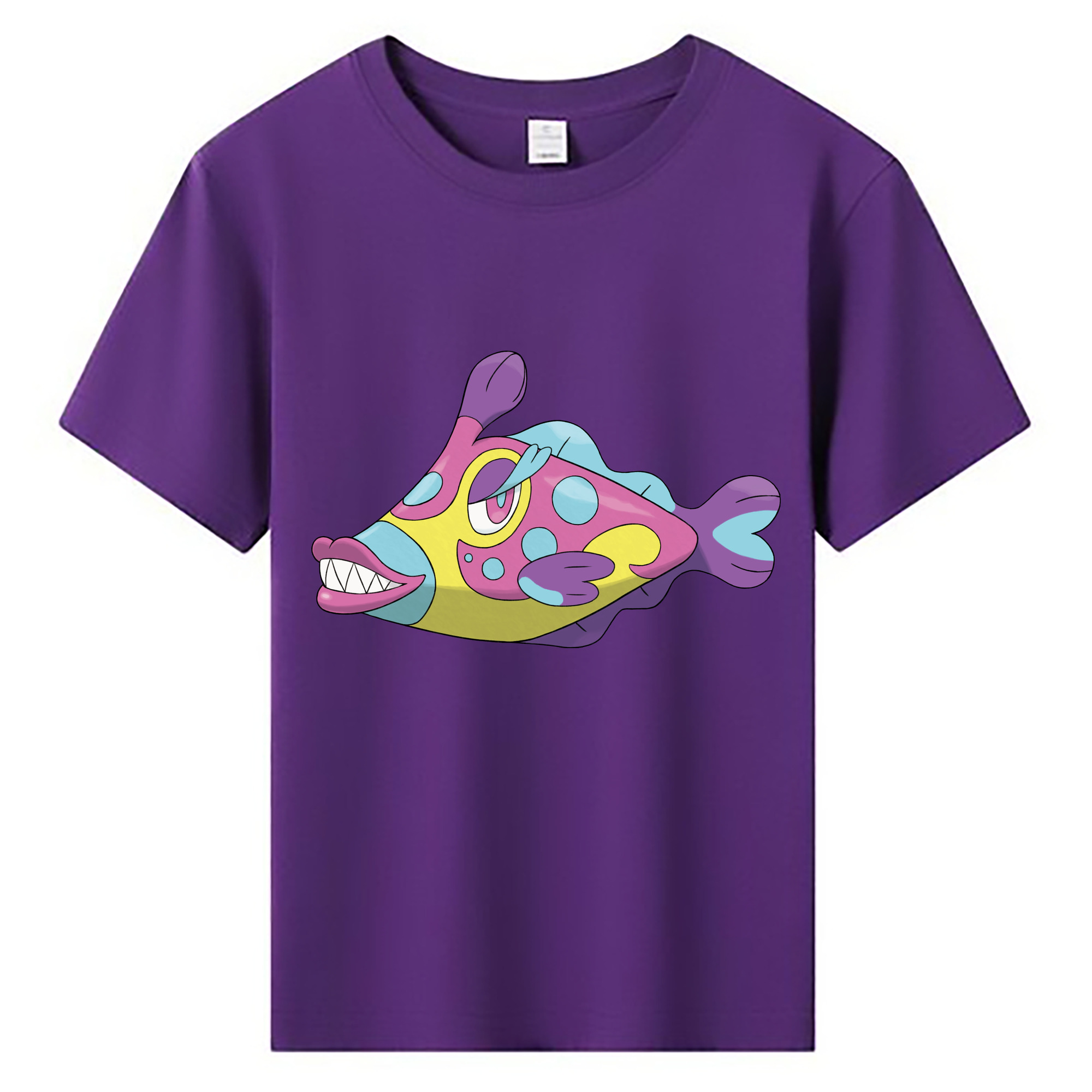 （画像用） ポケットモンスター Pokémon 綿100％キッズTシャツ（フロントプリント）