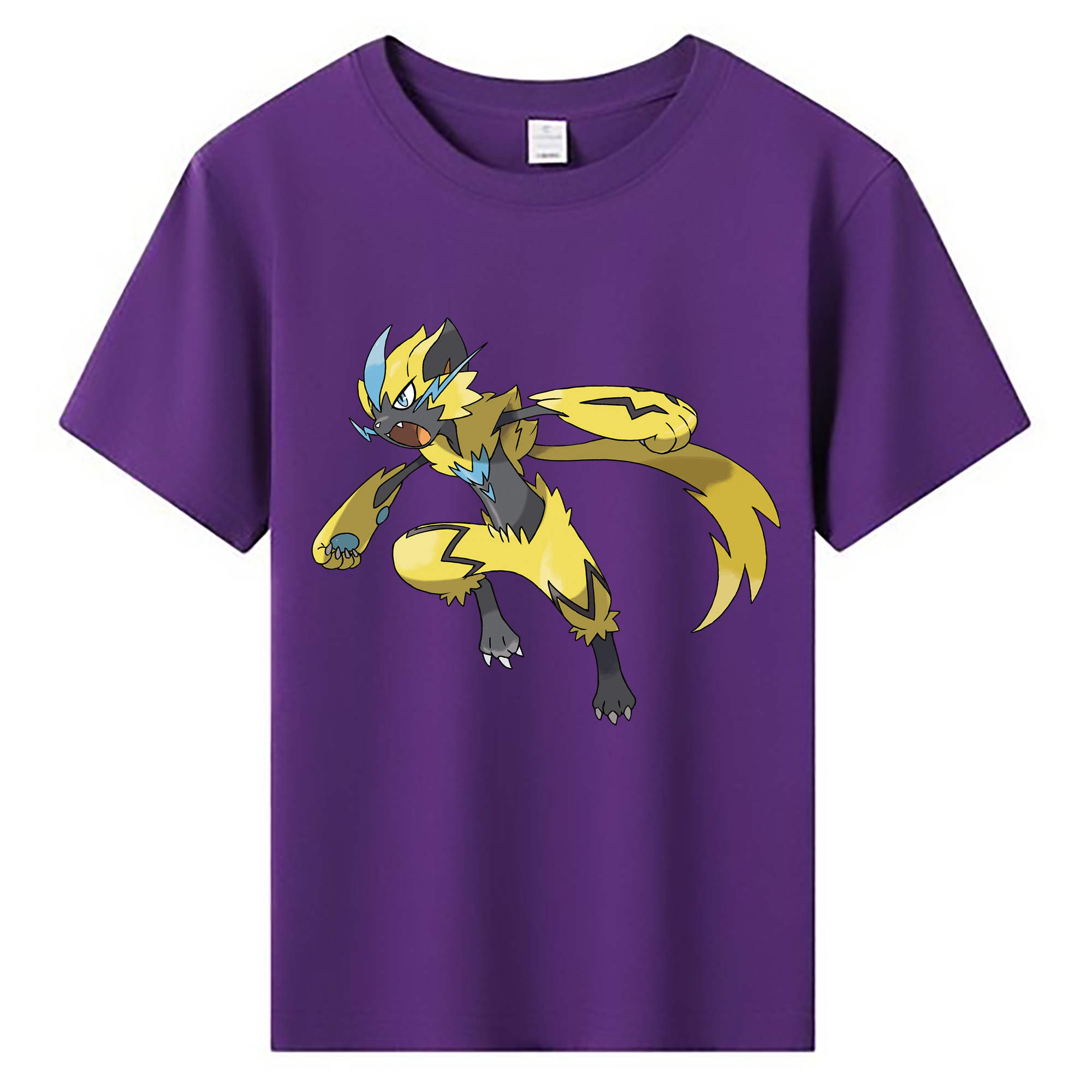 （画像用） ポケットモンスター Pokémon 綿100％キッズTシャツ（フロントプリント）