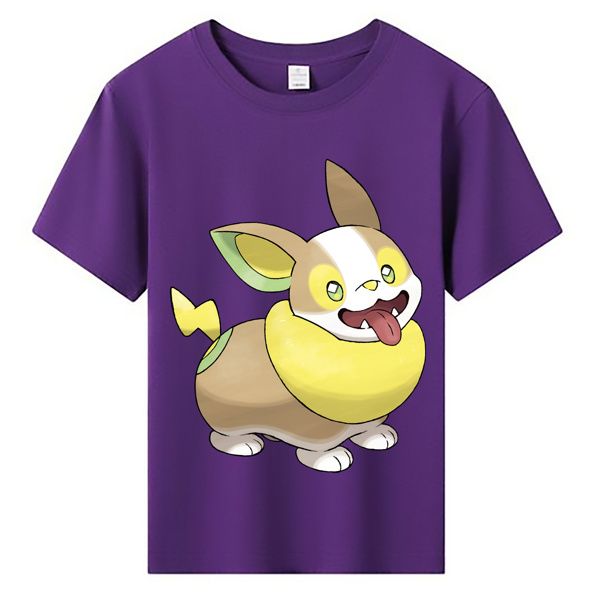 （画像用） ポケットモンスター Pokémon 綿100％キッズTシャツ（フロントプリント）